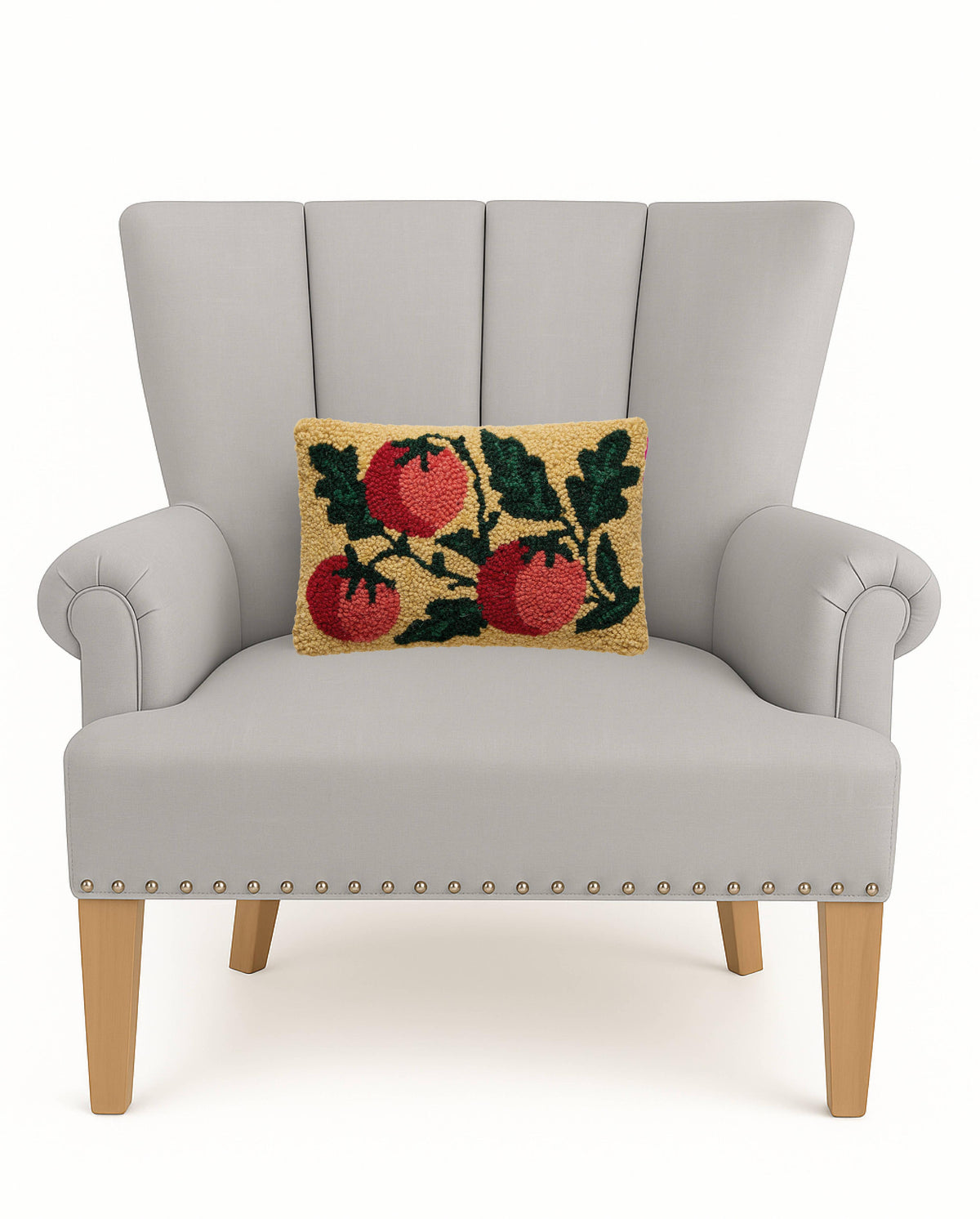 Tomatoes On Vine Hook Pillow