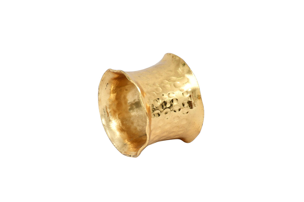 Gold Alum Napkin Ring