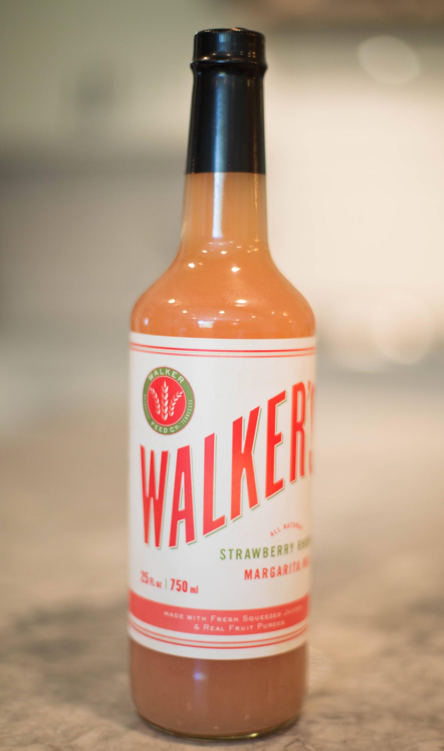 8 oz Strawberry Rhubarb Margarita Mixer