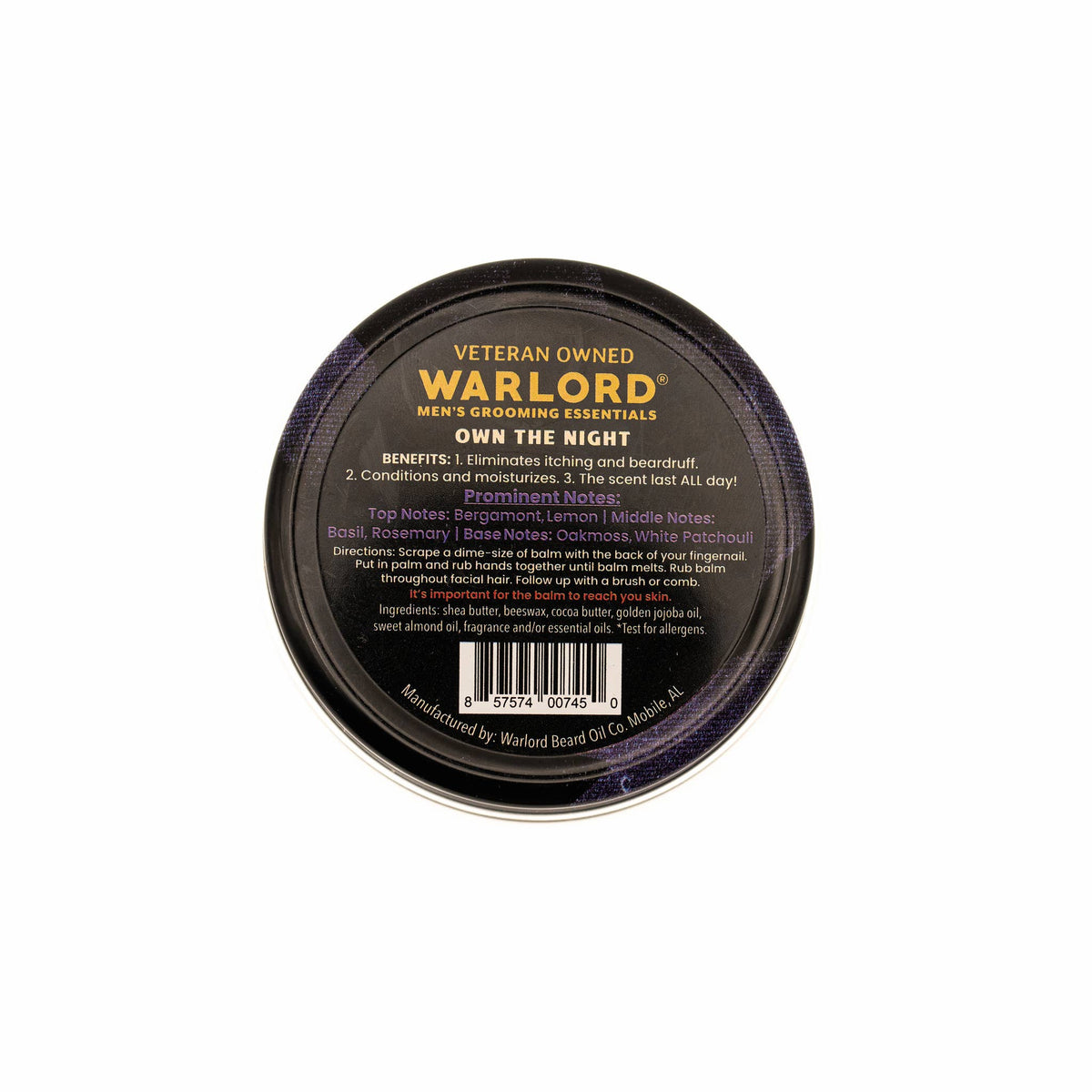 Dark 30 Beard Balm: 2 oz