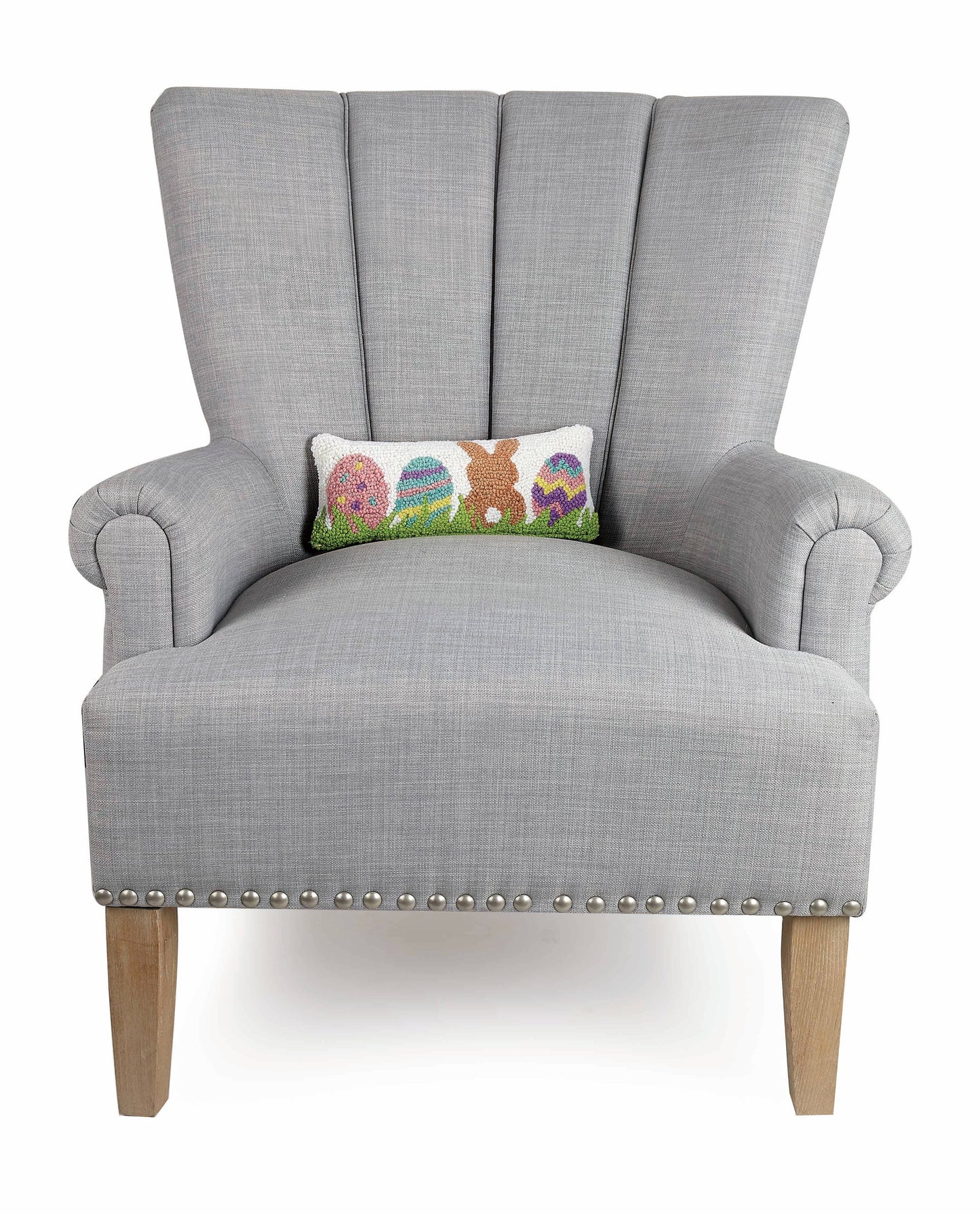 Bunny With Eggs Hook Pillow