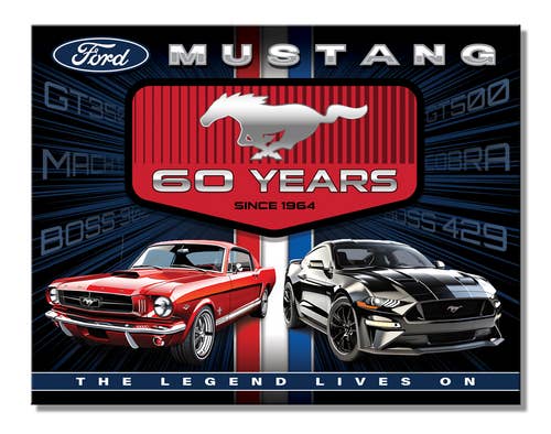 Ford - Mustang 60yrs.