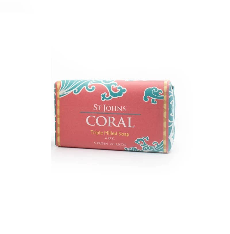 Triple Milled Soap - Coral