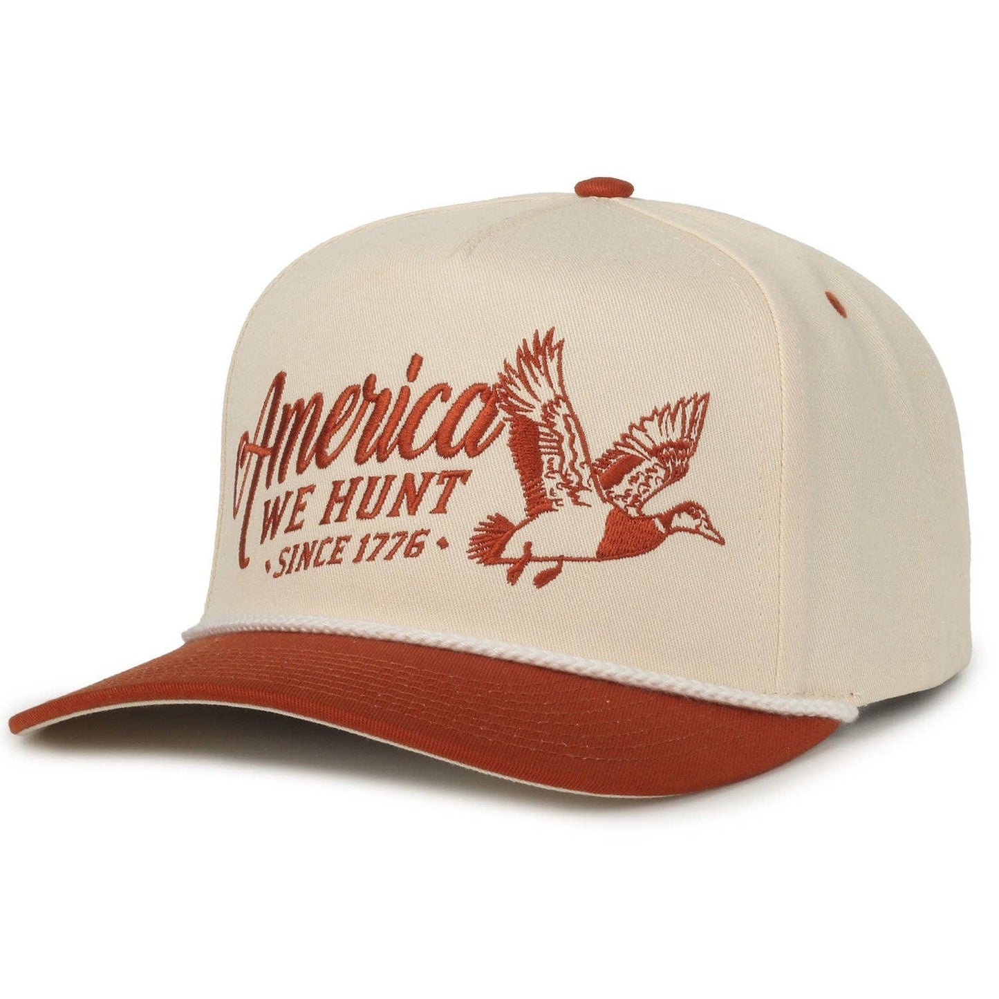 We Hunt Mallards Hat: Olive/Camo