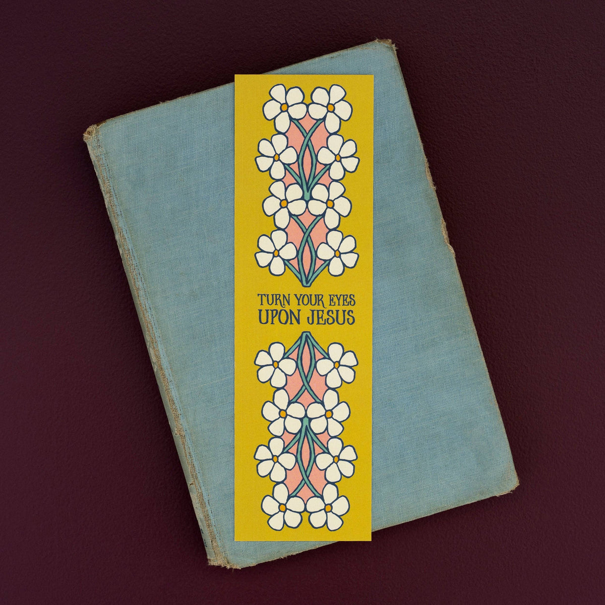 Turn Your Eyes Hymn Bookmark