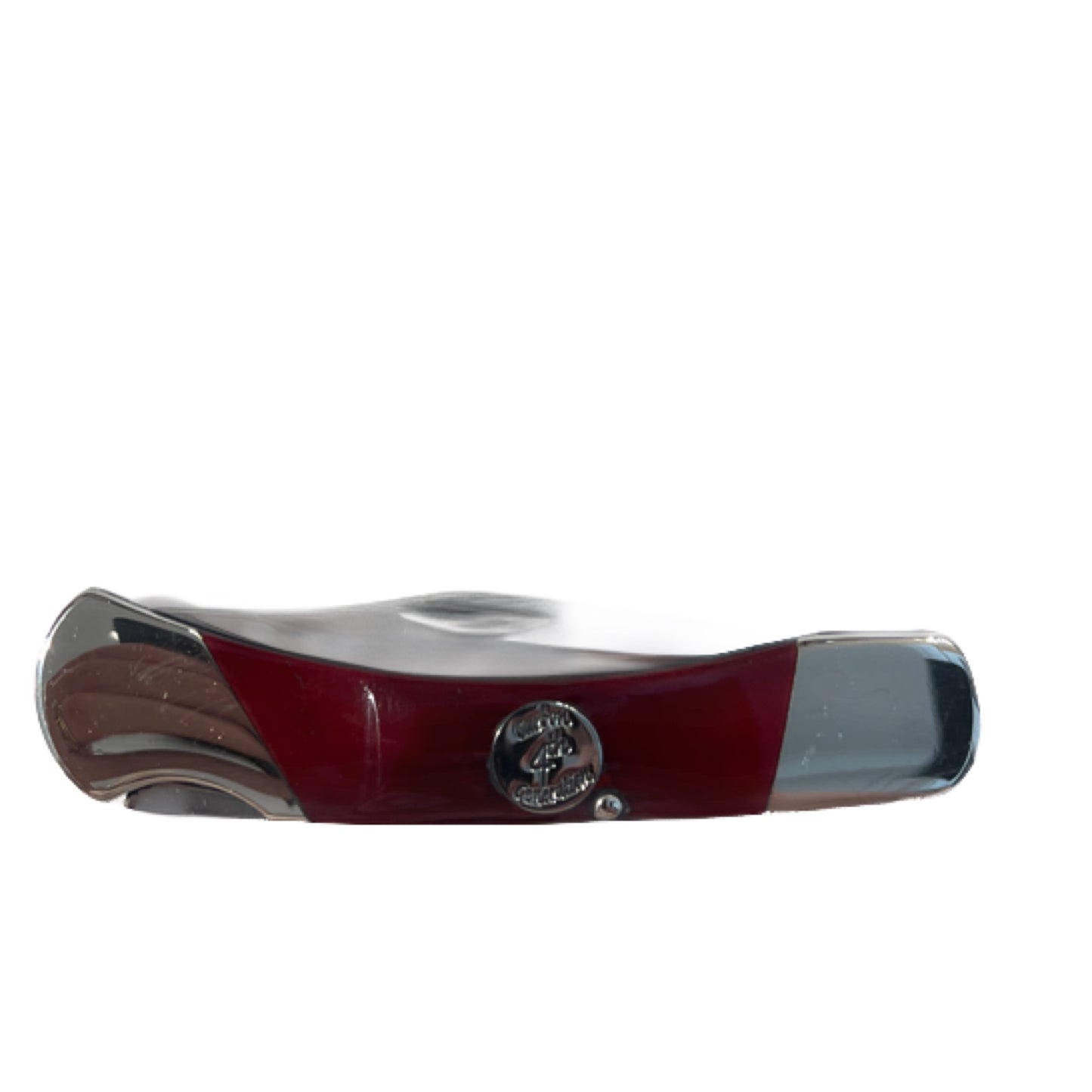 Red Stag Bone 3 3/4” Lockback