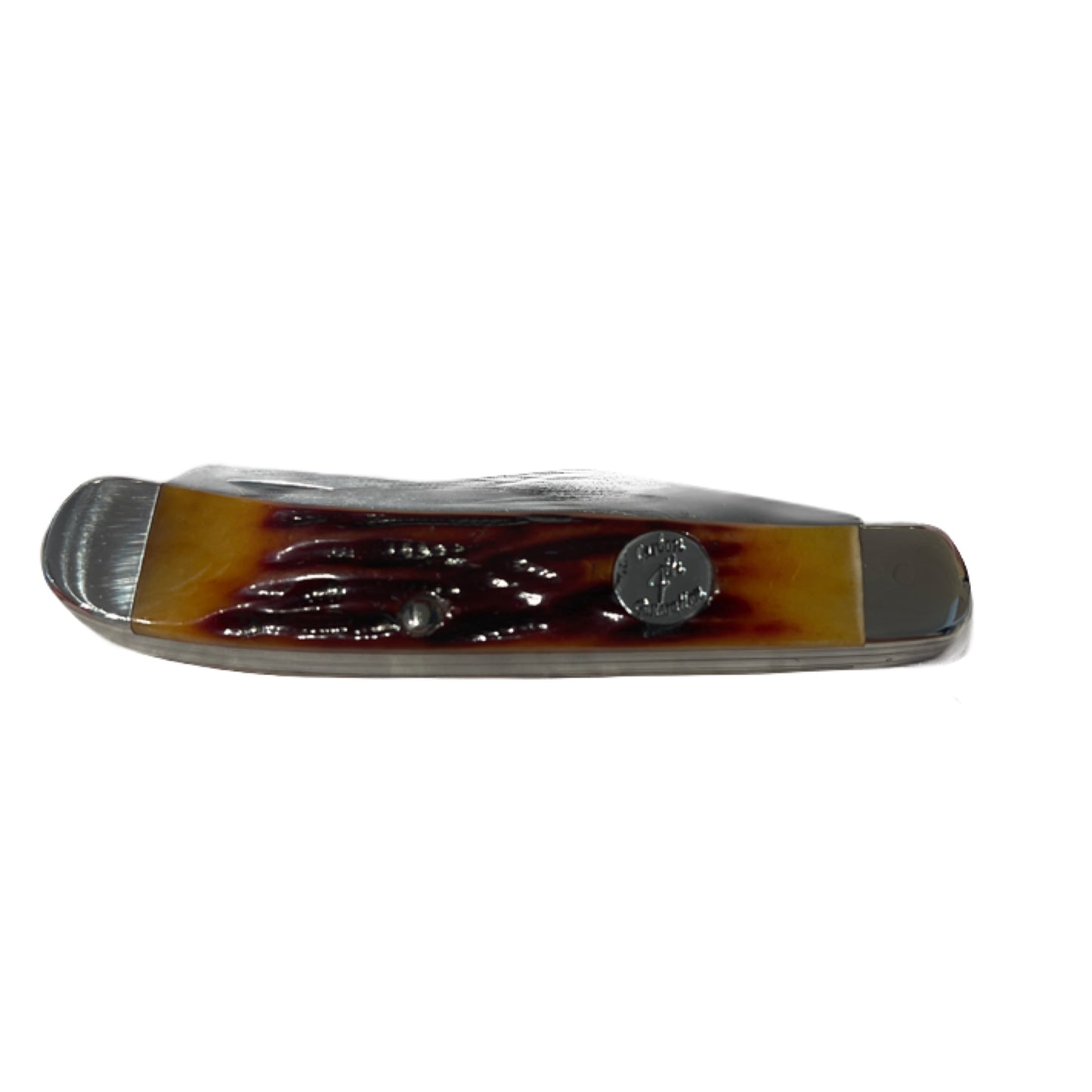 Red Stag Bone Large Trapper 4 1/8