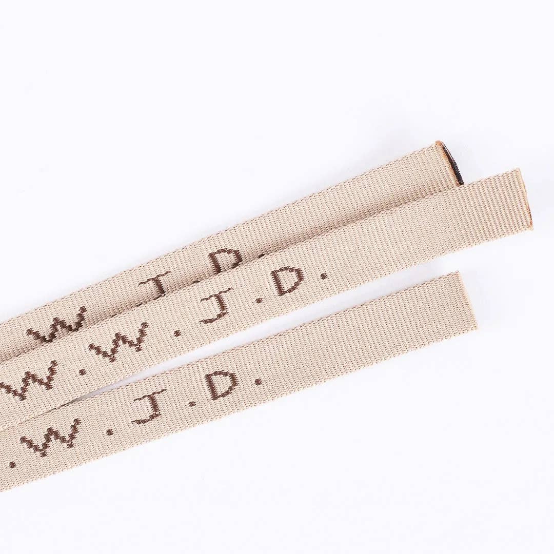 WWJD Bracelet - Tan - Pk25
