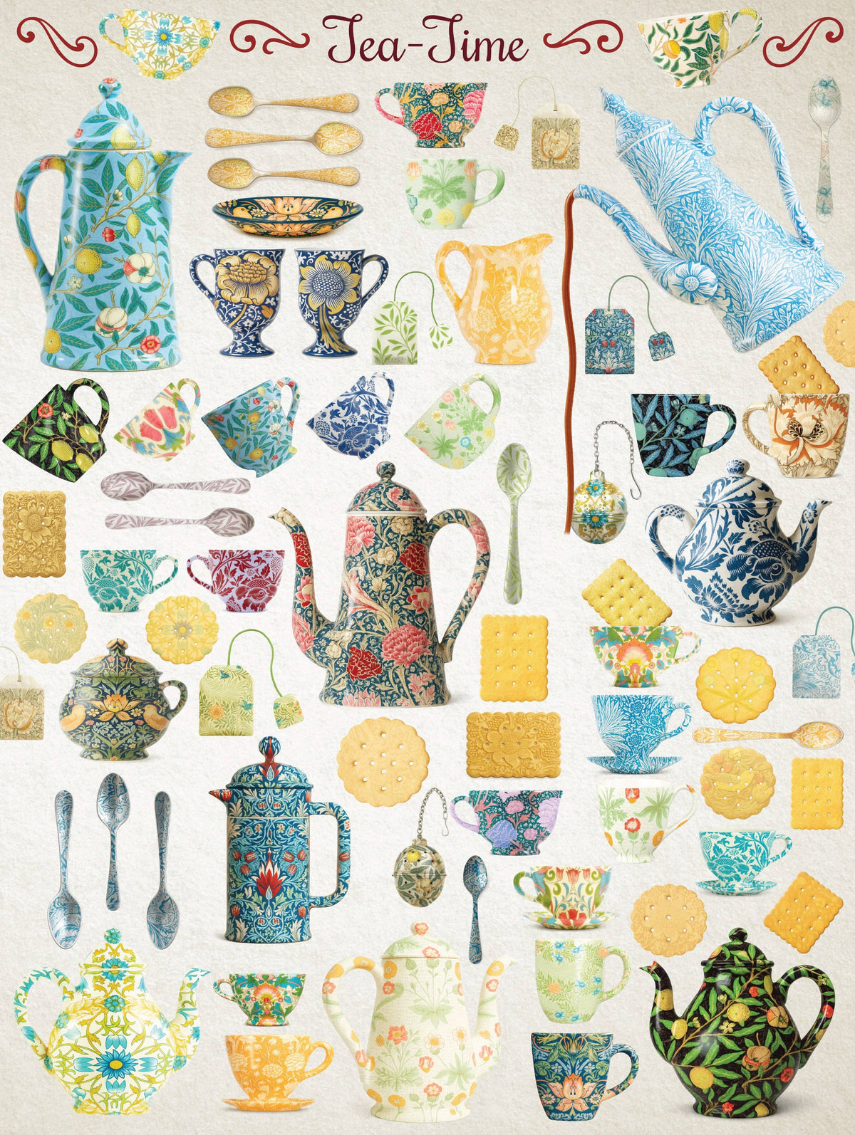 Tea Time - 1000 Piece Jigsaw Puzzle