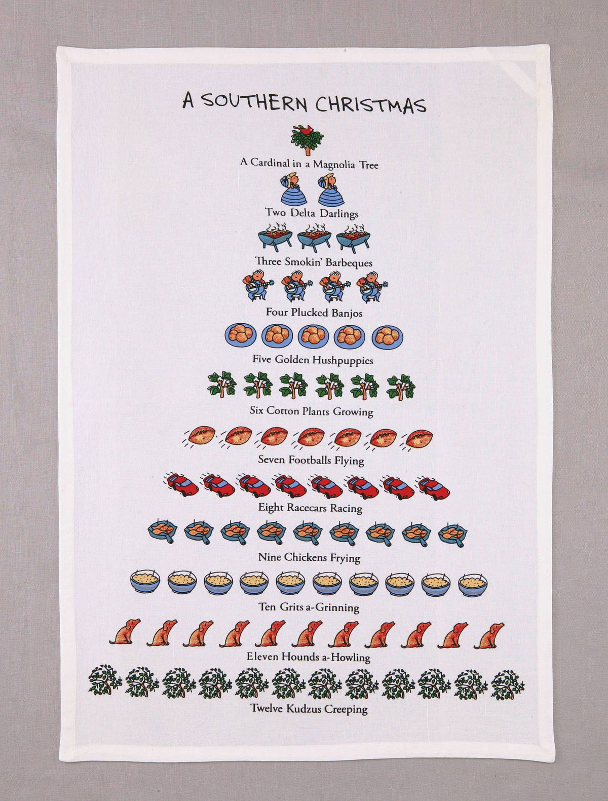 A Southern Christmas Kitchen Towel