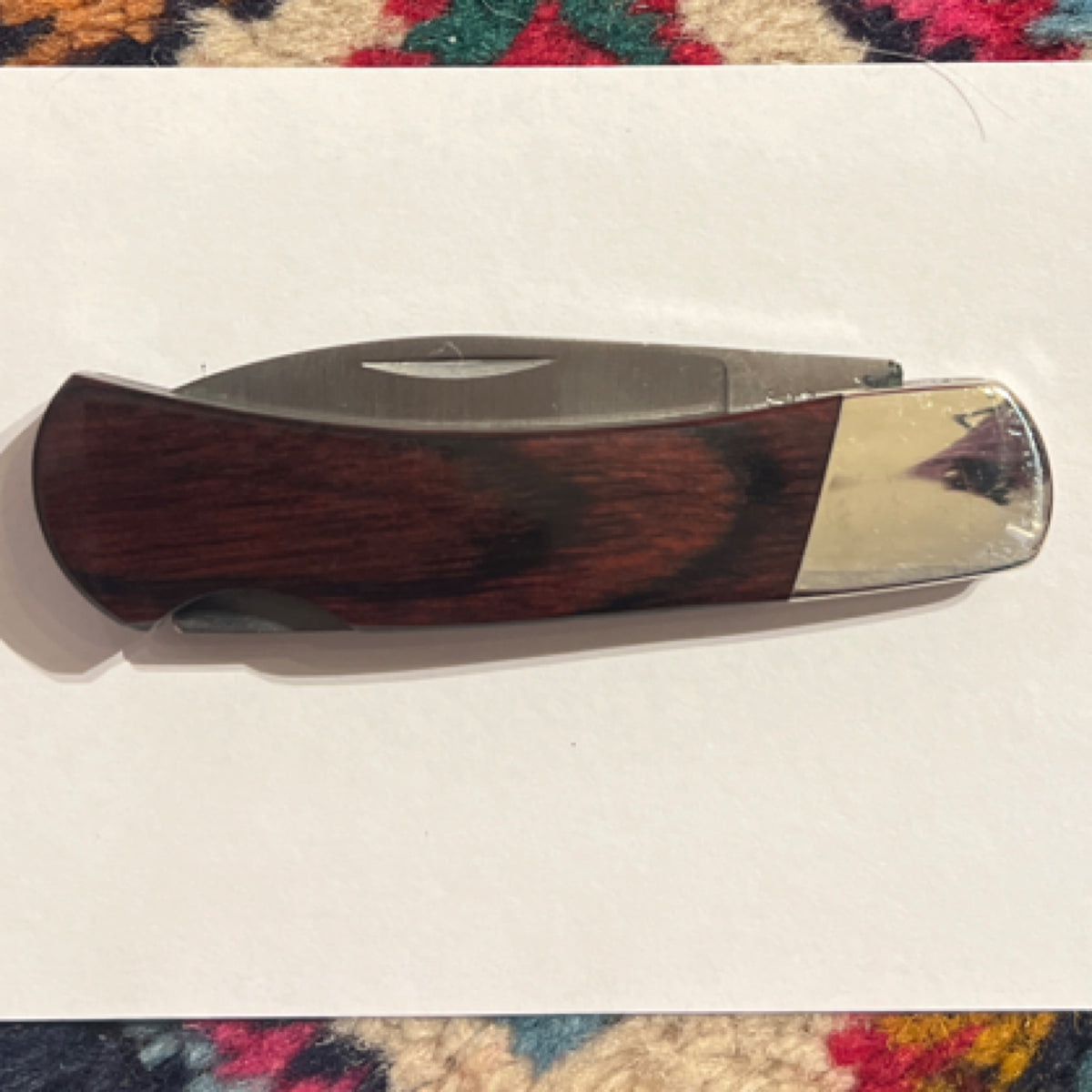 Rosewood 3” Barlow Lockback