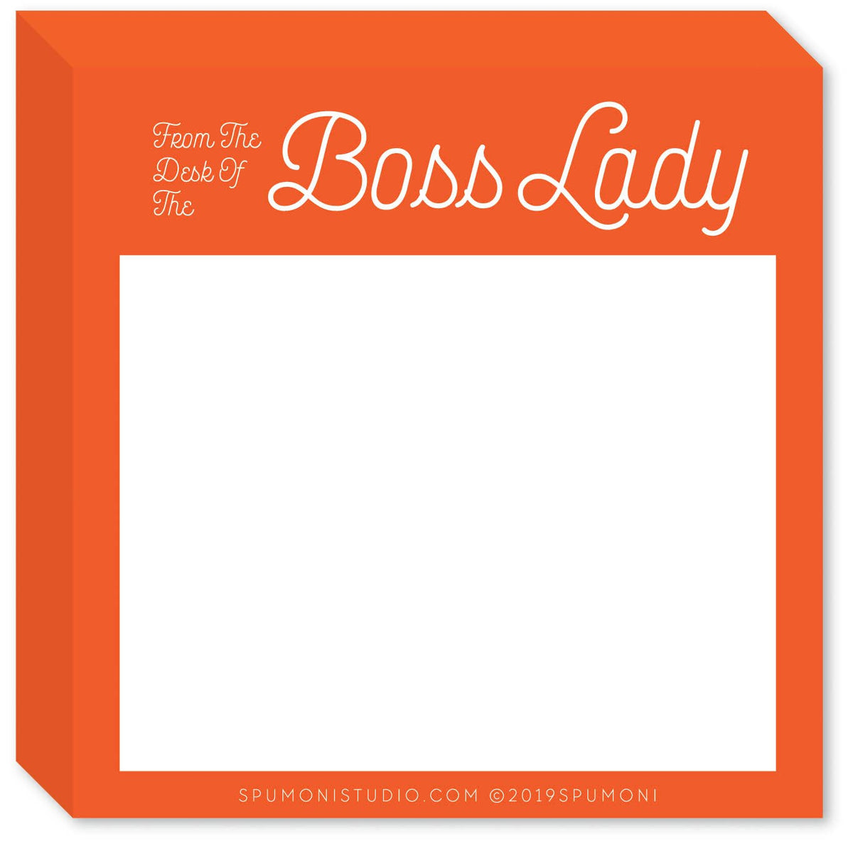 Boss Lady (memo sticky pads)