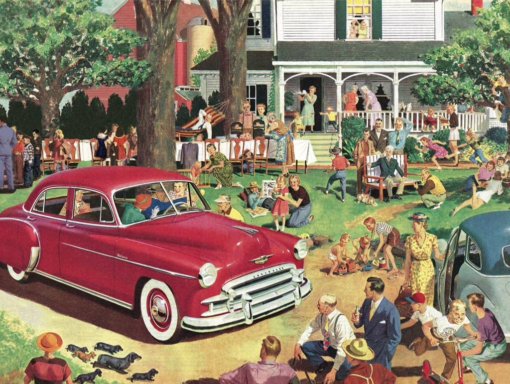 Family Reunion - 1000 Piece Jigsaw Puzzle