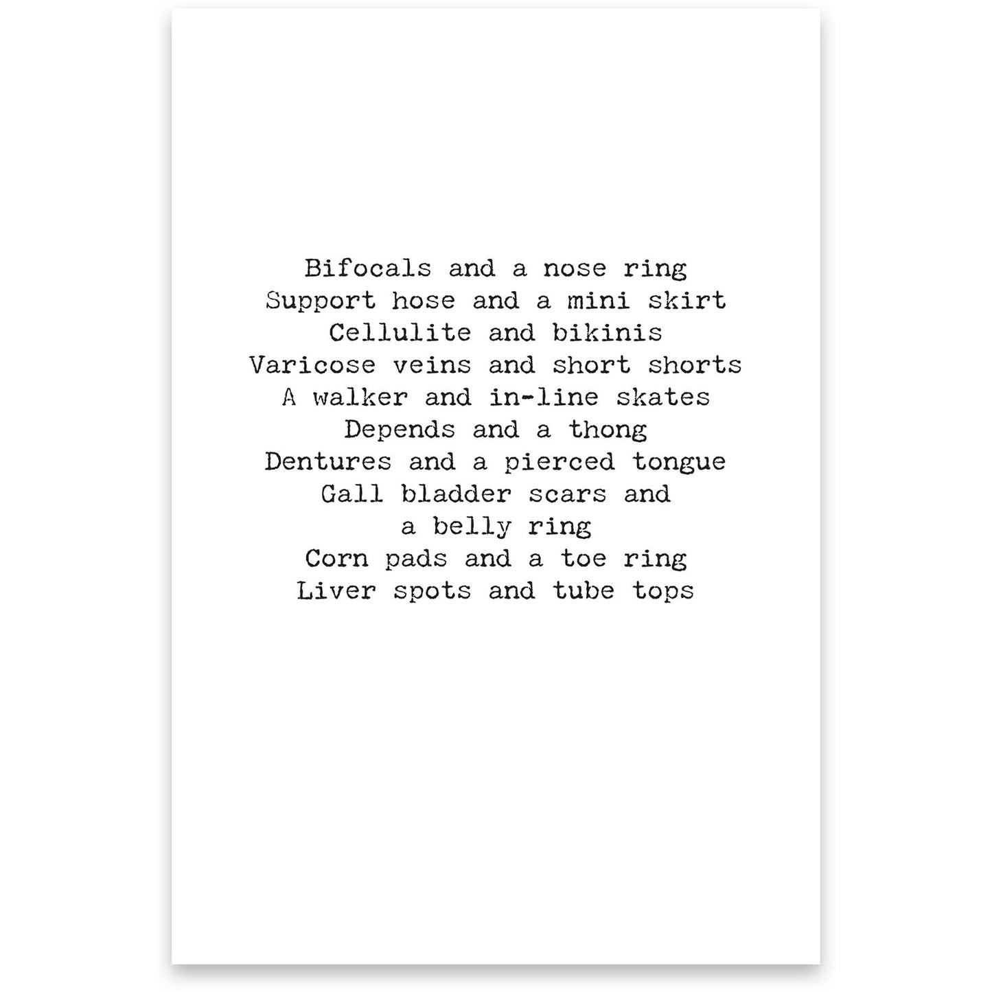 Golden Years Greeting Card