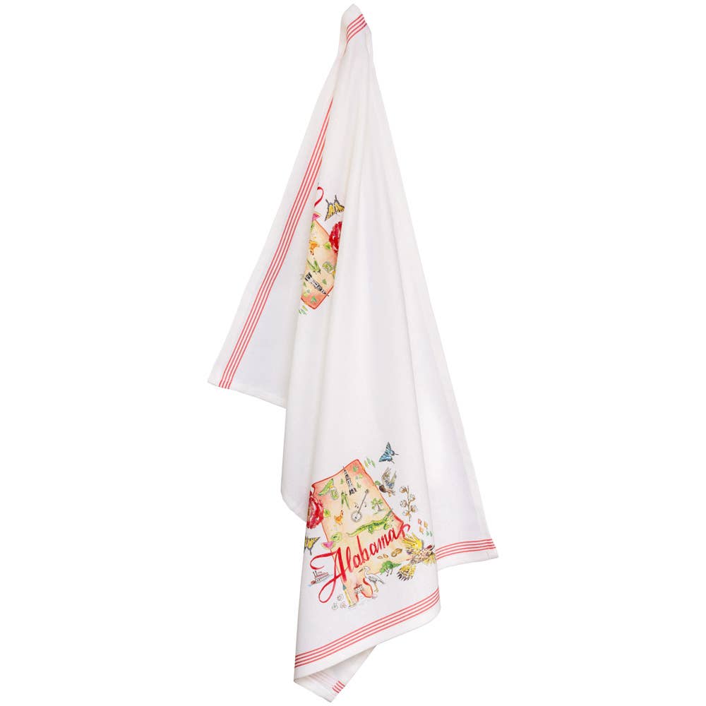 Al Alabama State Collection 28" Cotton Tea Towel