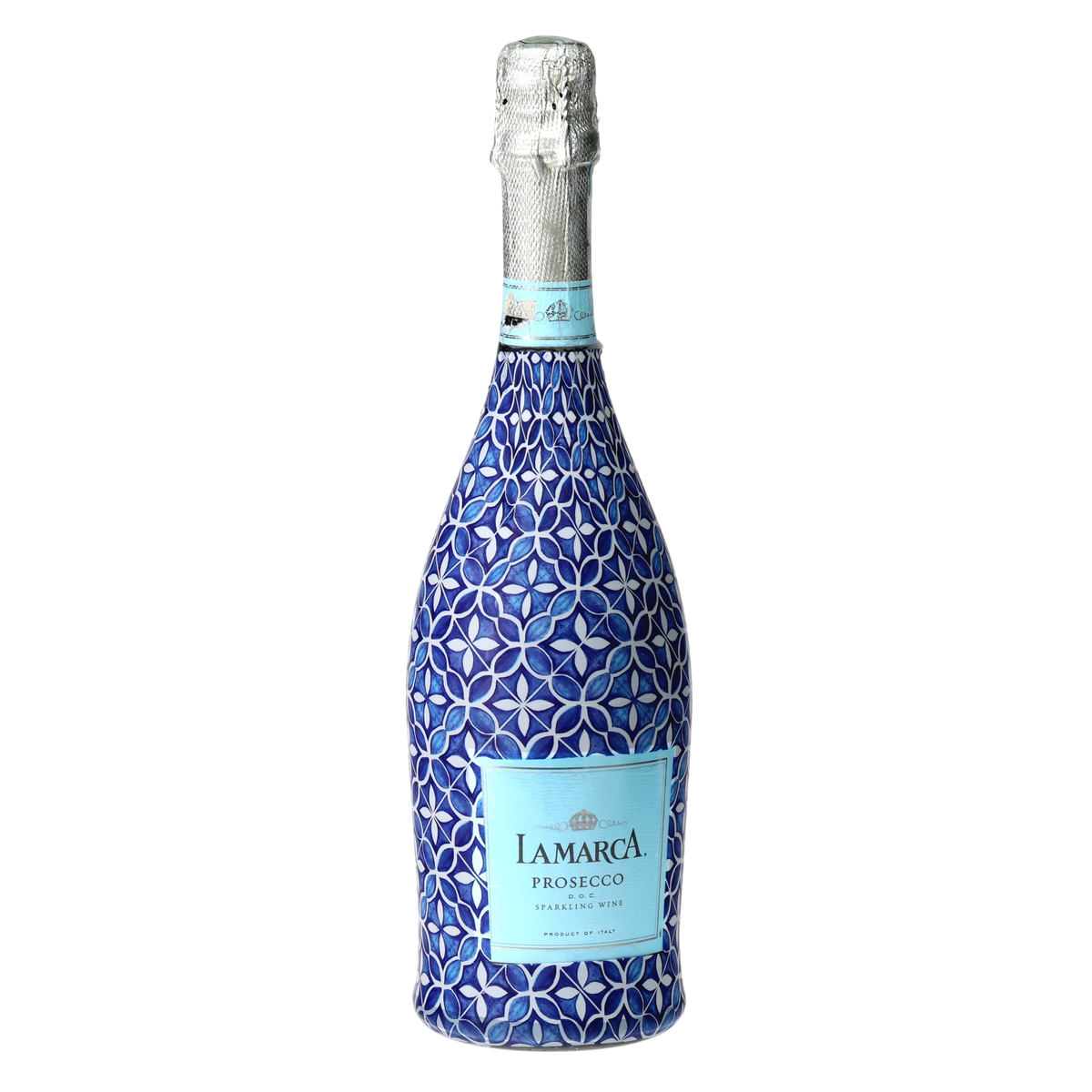 Andalusian Tile Prosecco Bottle Wrap