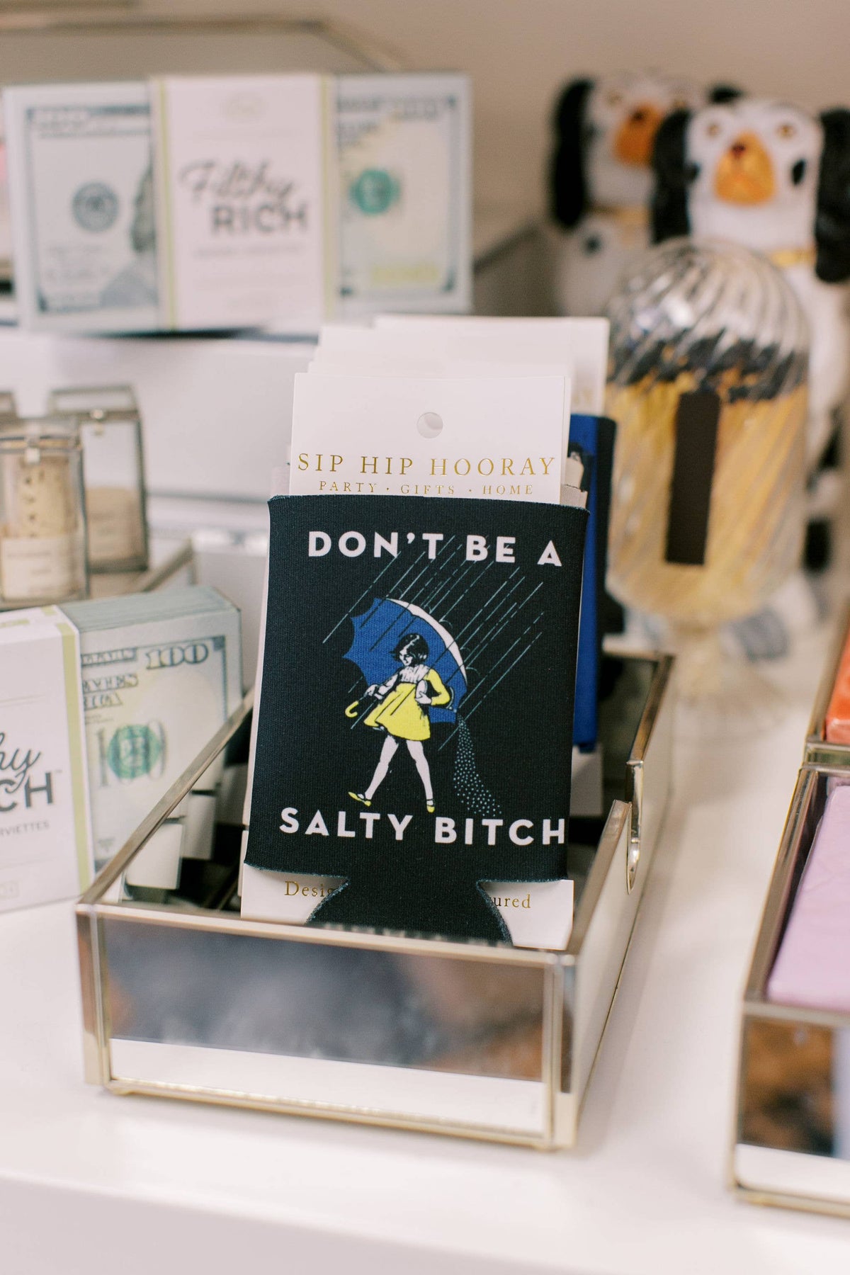 Don't Be a Salty Bitch Can Koozie