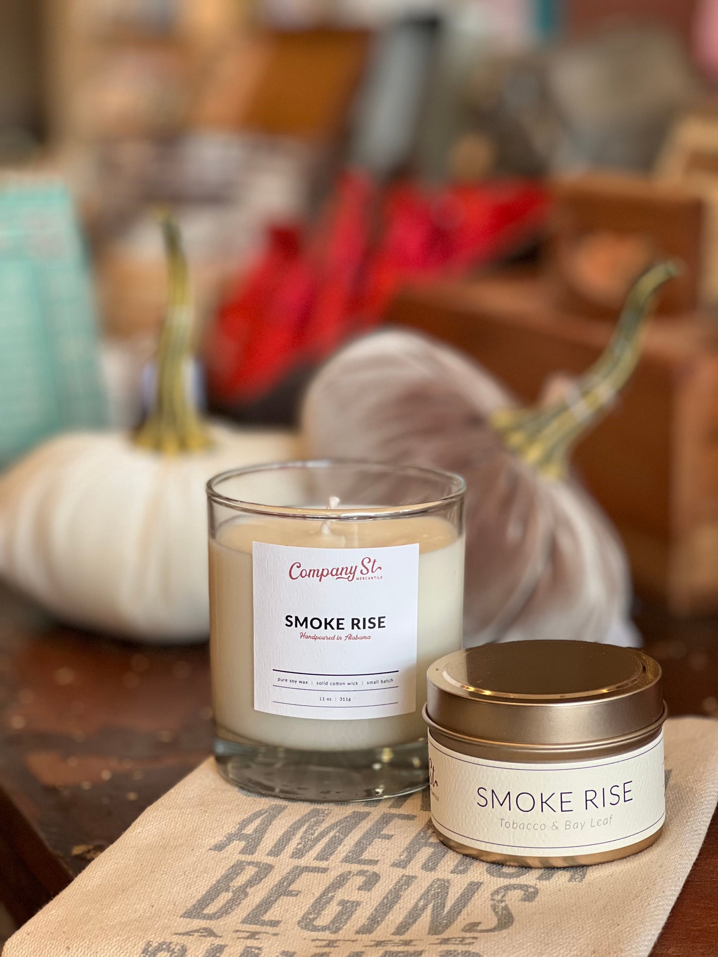 Smoke Rise candle