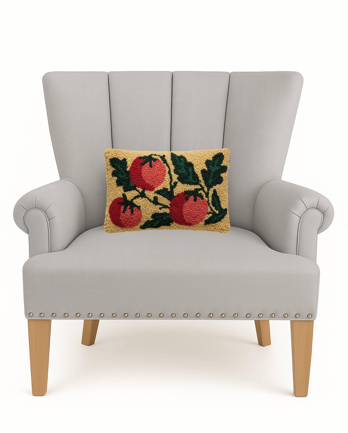 Tomatoes On Vine Hook Pillow