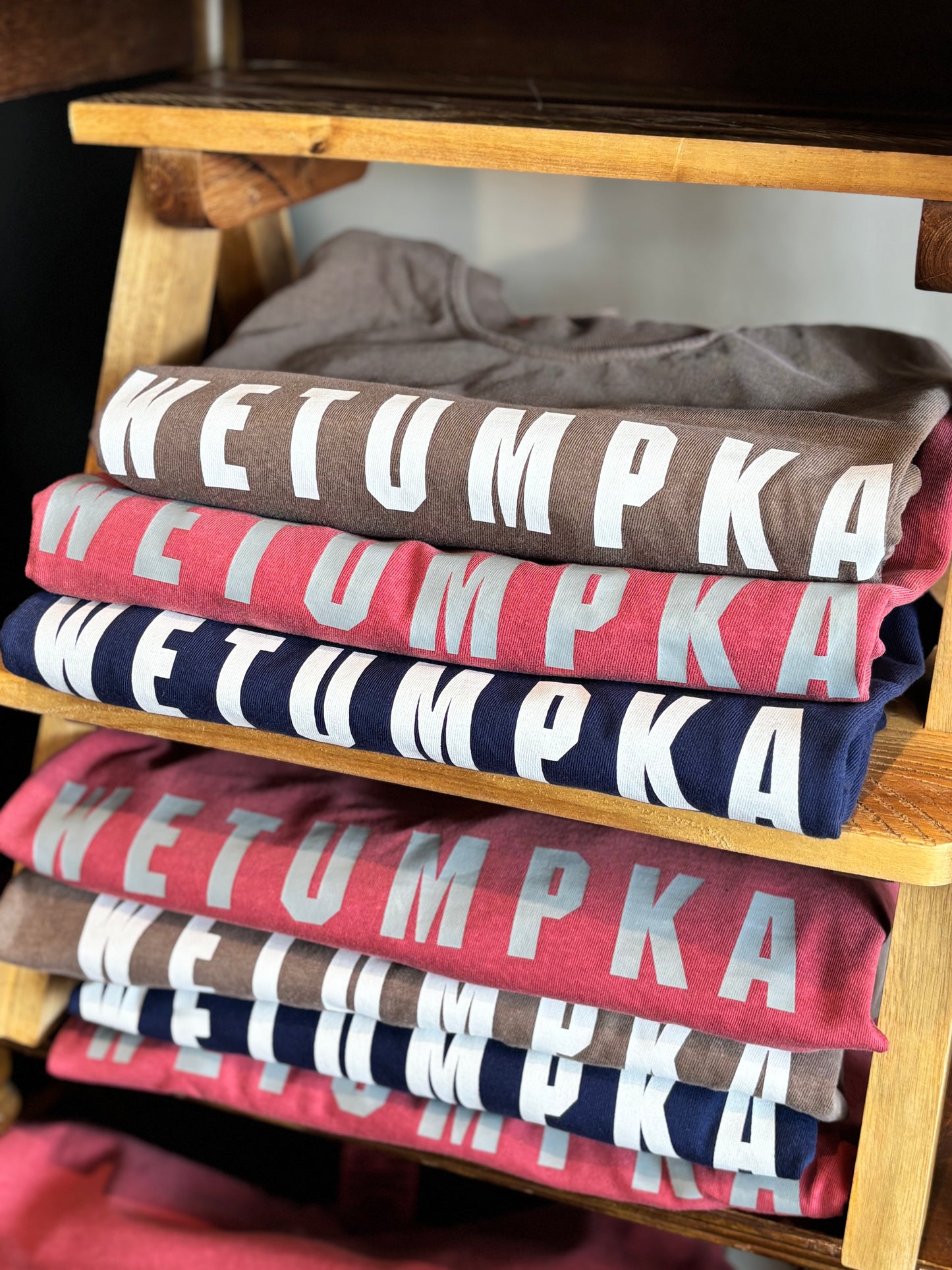 Wetumpka Varsity Font tee