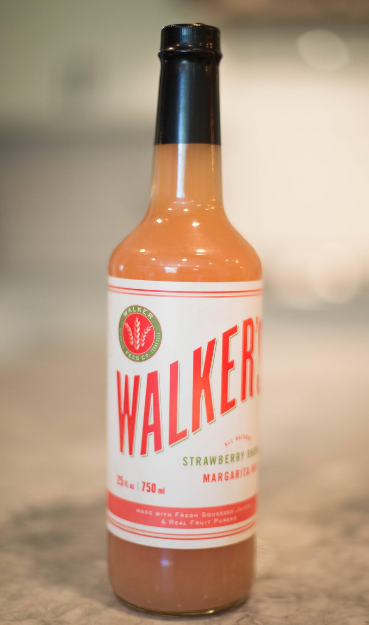 8 oz  Strawberry Rhubarb Margarita Mixer