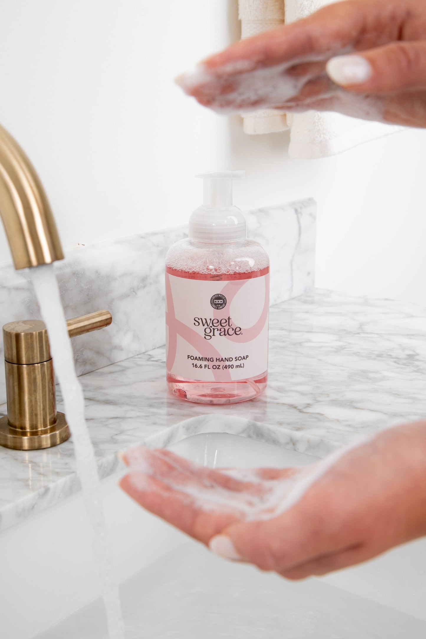 Sweet Grace Foaming Hand Soap - 4 Pack | Housewarming Gift