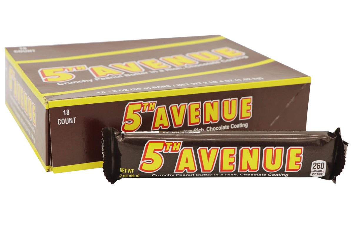 5th Avenue Candy Bar, 18ct