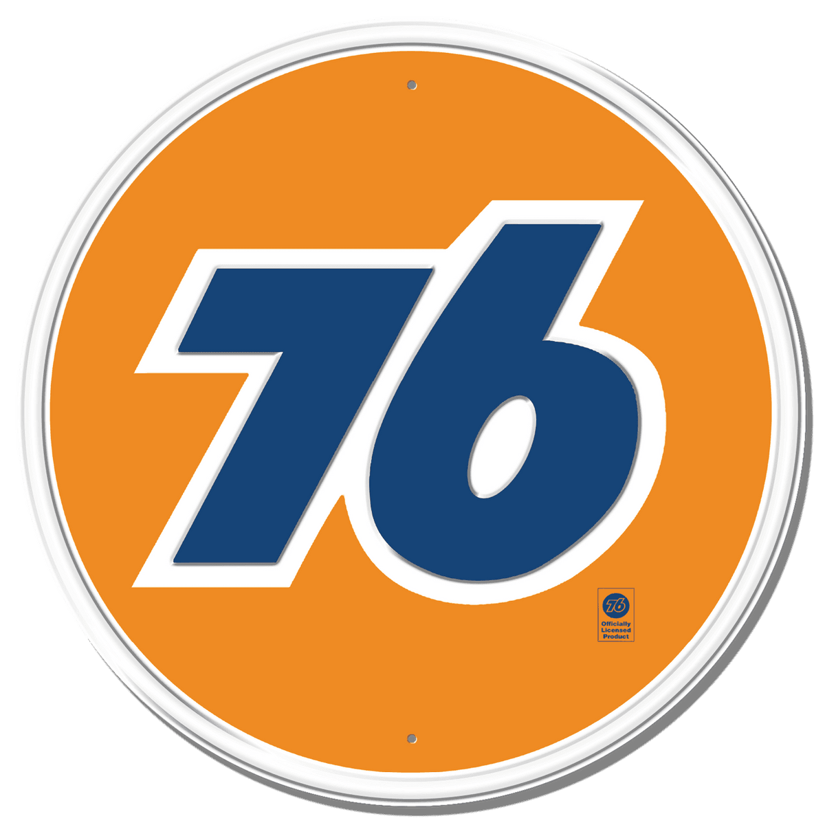 ROUND - Union 76 Tin Sign