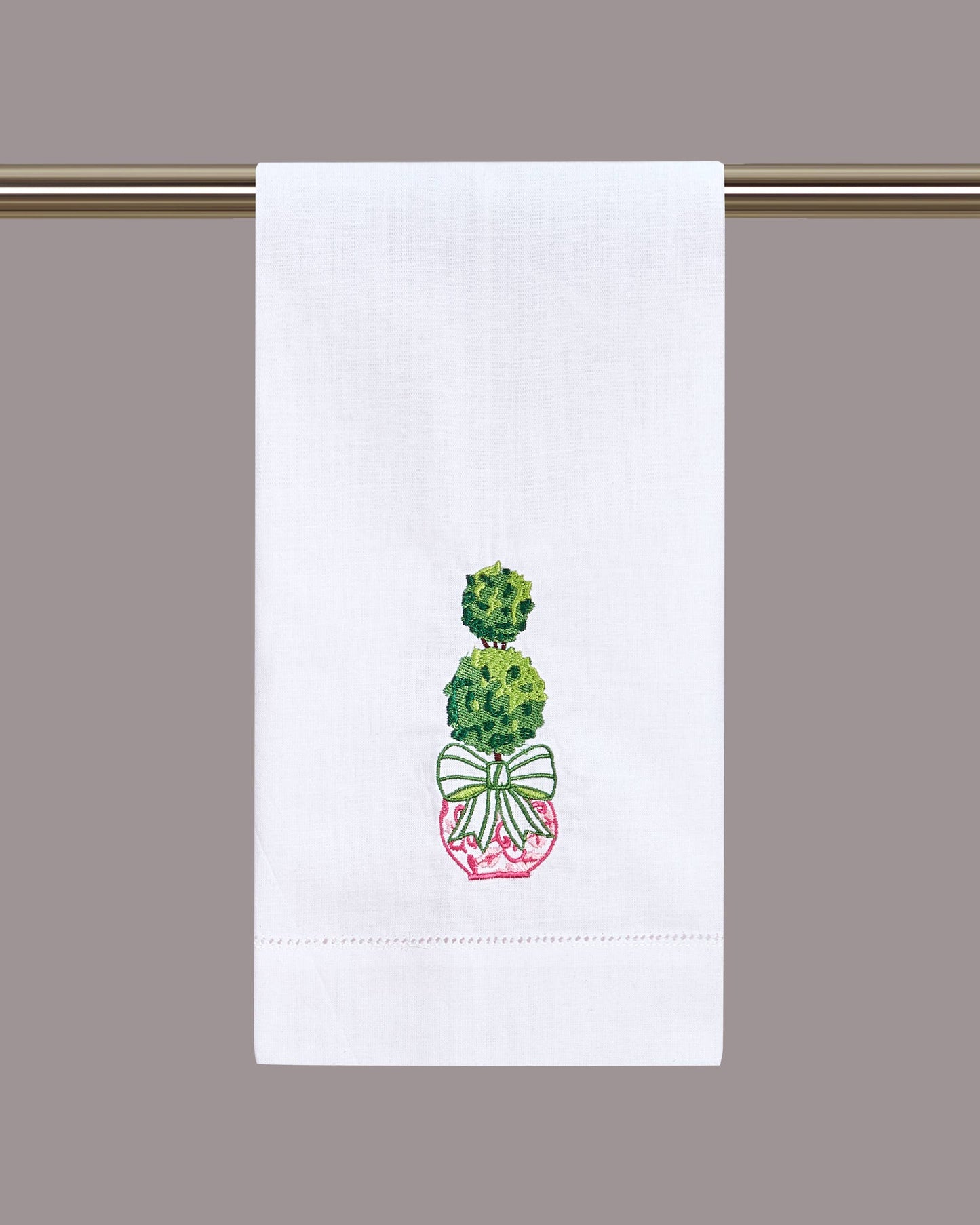 Pink Chinoiserie Guest Towel