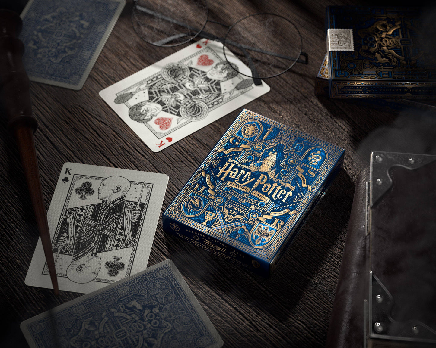 Harry Potter Playing Cards: Blue (Ravenclaw)