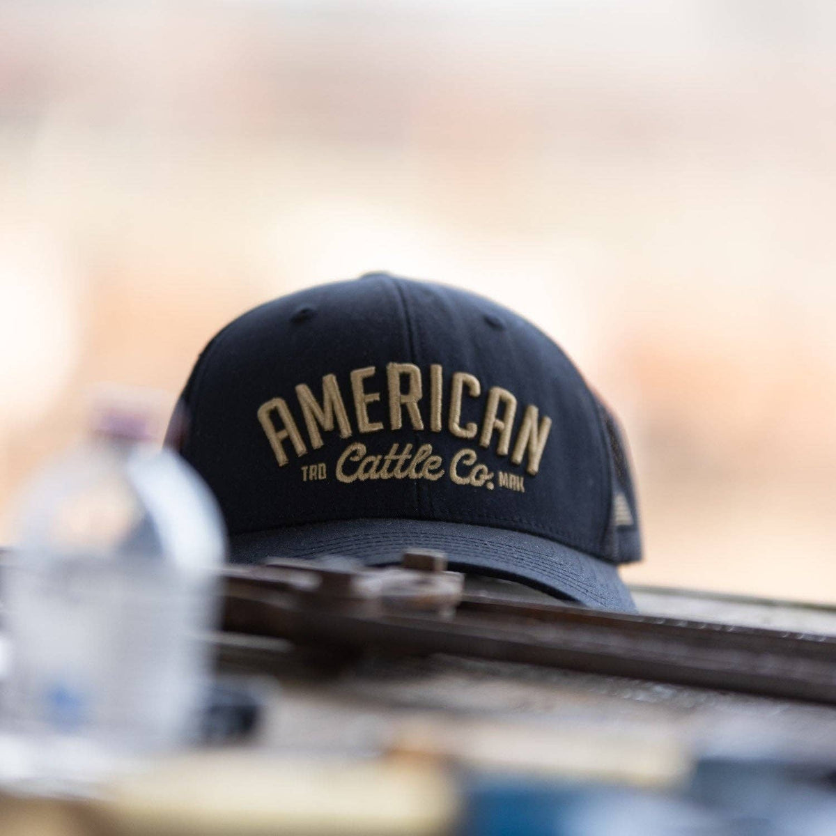 ACC Embroidered Hat: Black