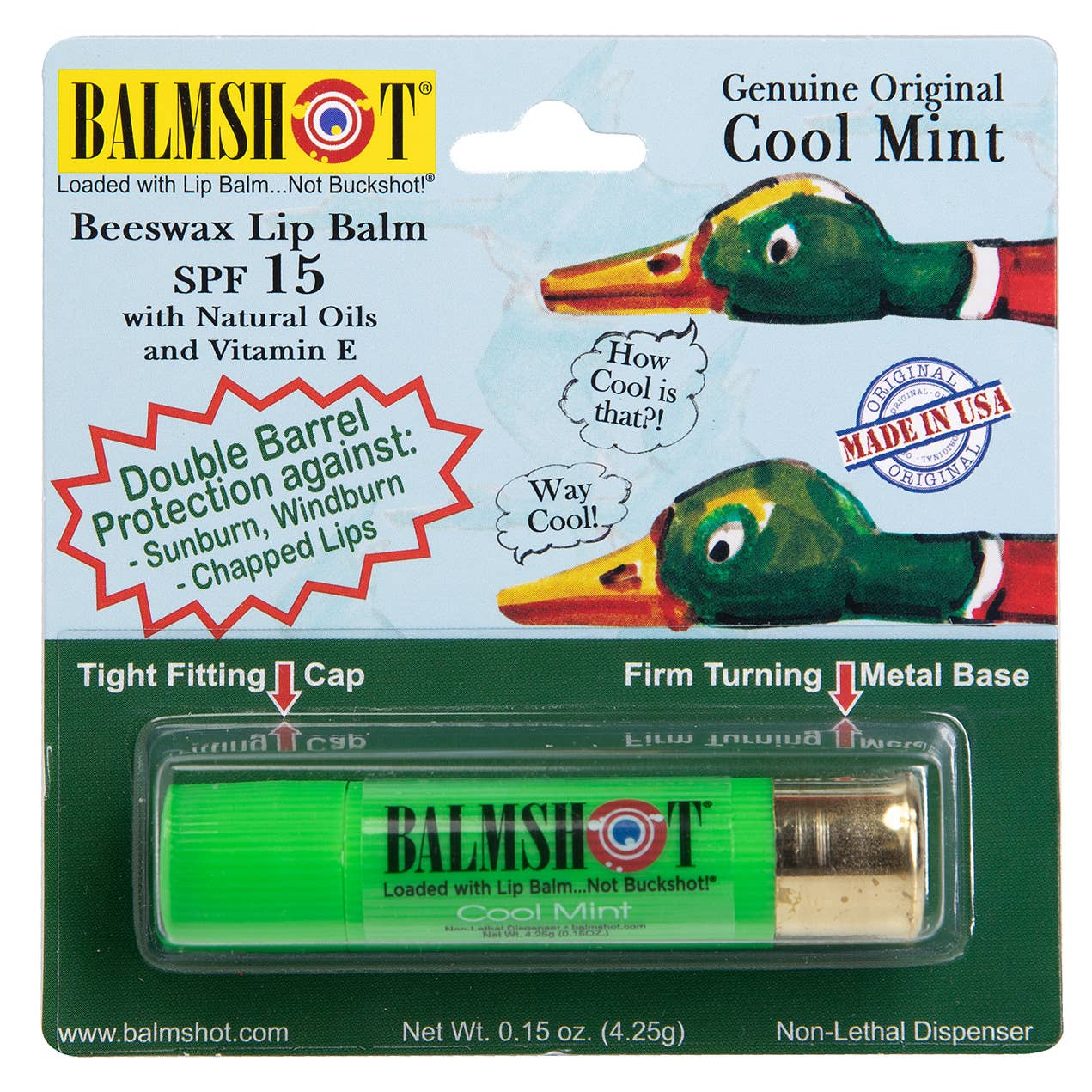 Balmshot Cool Mint Lip Balm