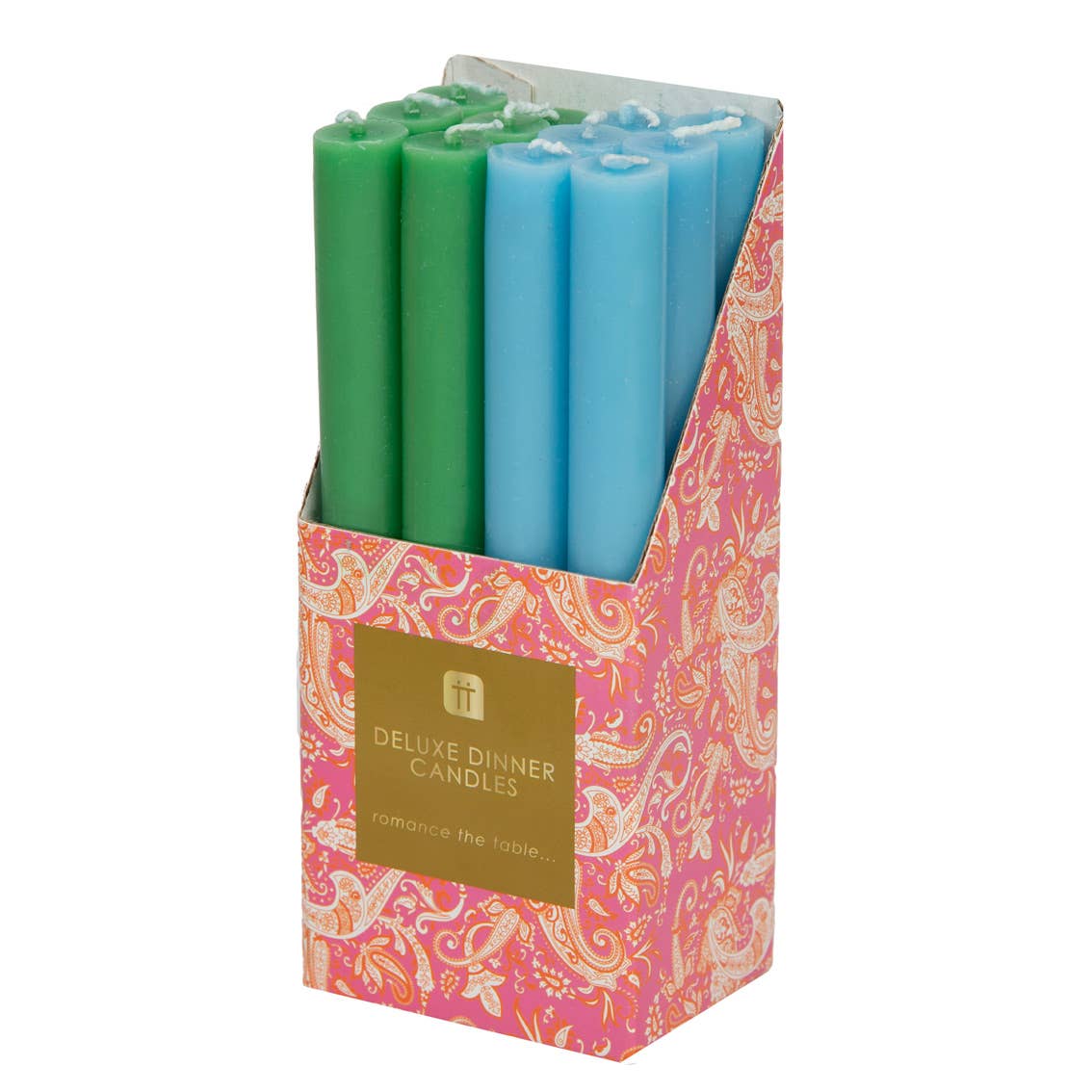 Green & Blue Taper Candles | POS | Mothers Day Gifts |