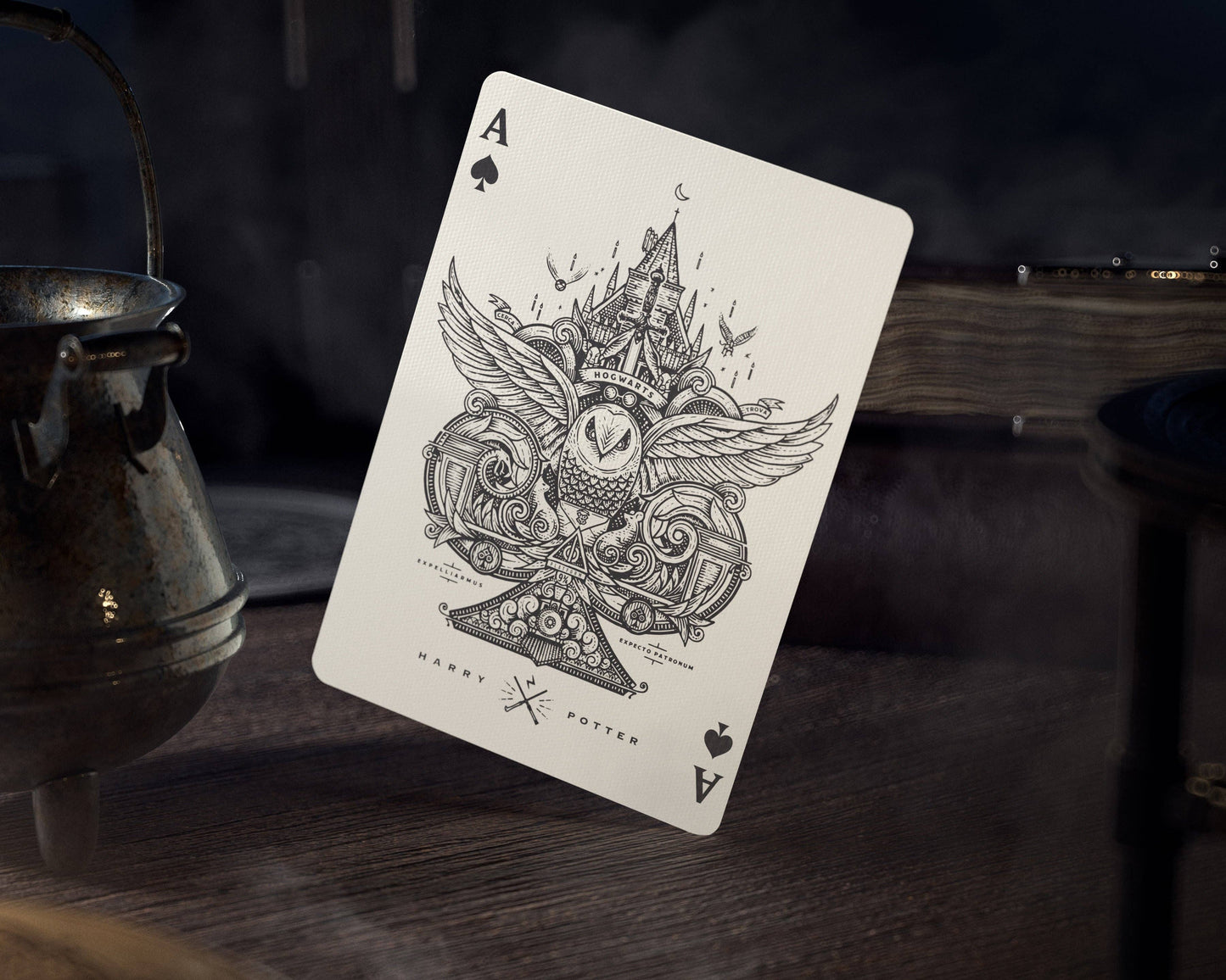 Harry Potter Playing Cards: Yellow (Hufflepuff)