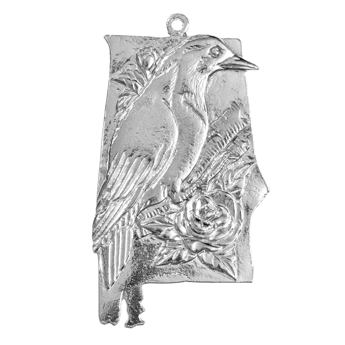 Pewter Alabama ornament