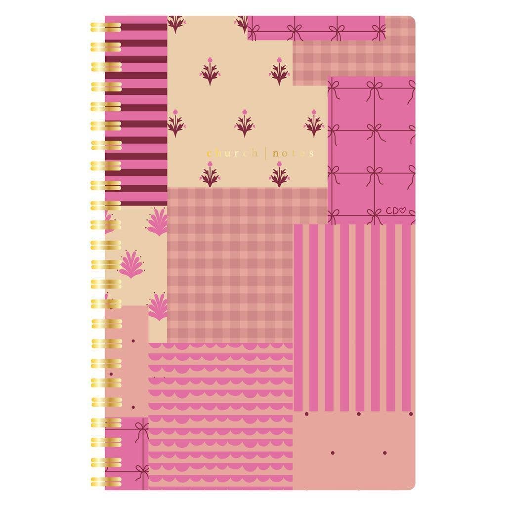 Quilted Patchwork Bible Study Notebook by Callie Danielle