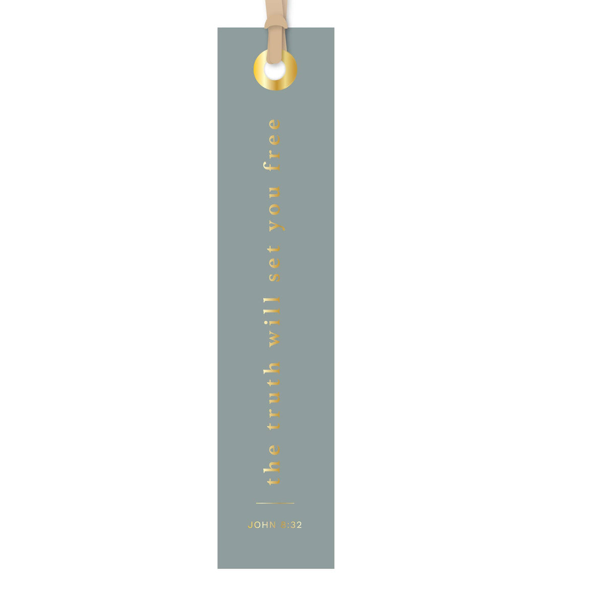 The Truth Will Set You Free Scripture Bookmark