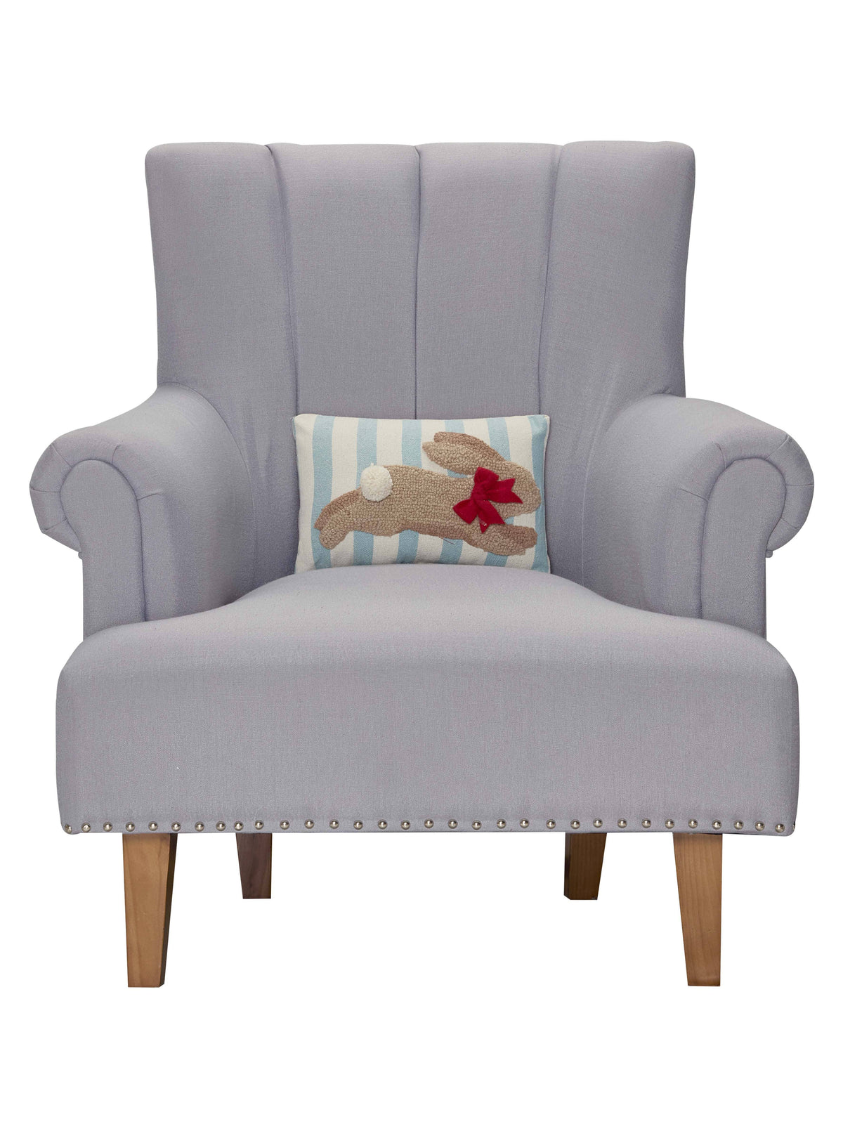 Stripe Bunny Hook Pillow