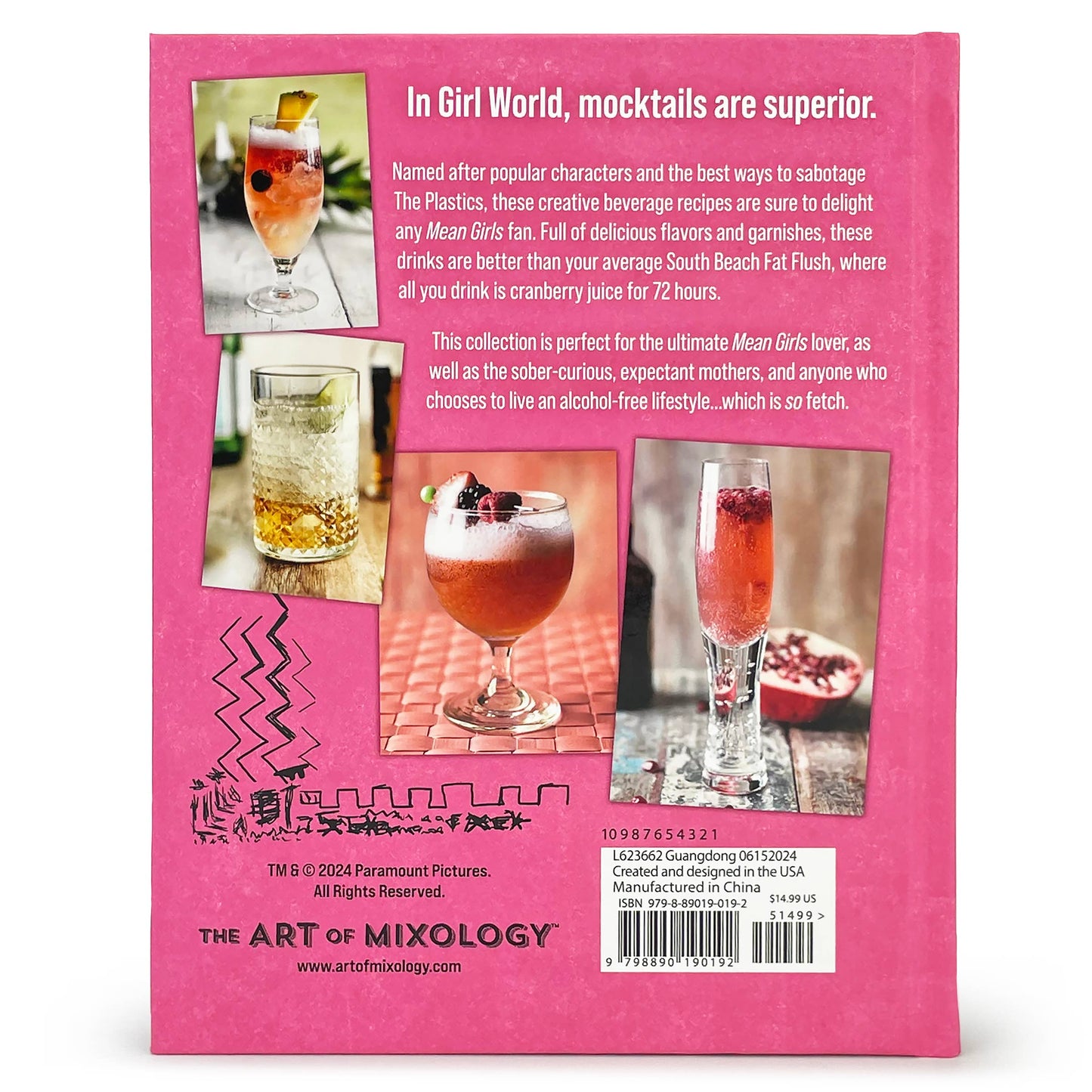 Mean Girls Totally Fetch Mocktails Recipe Book