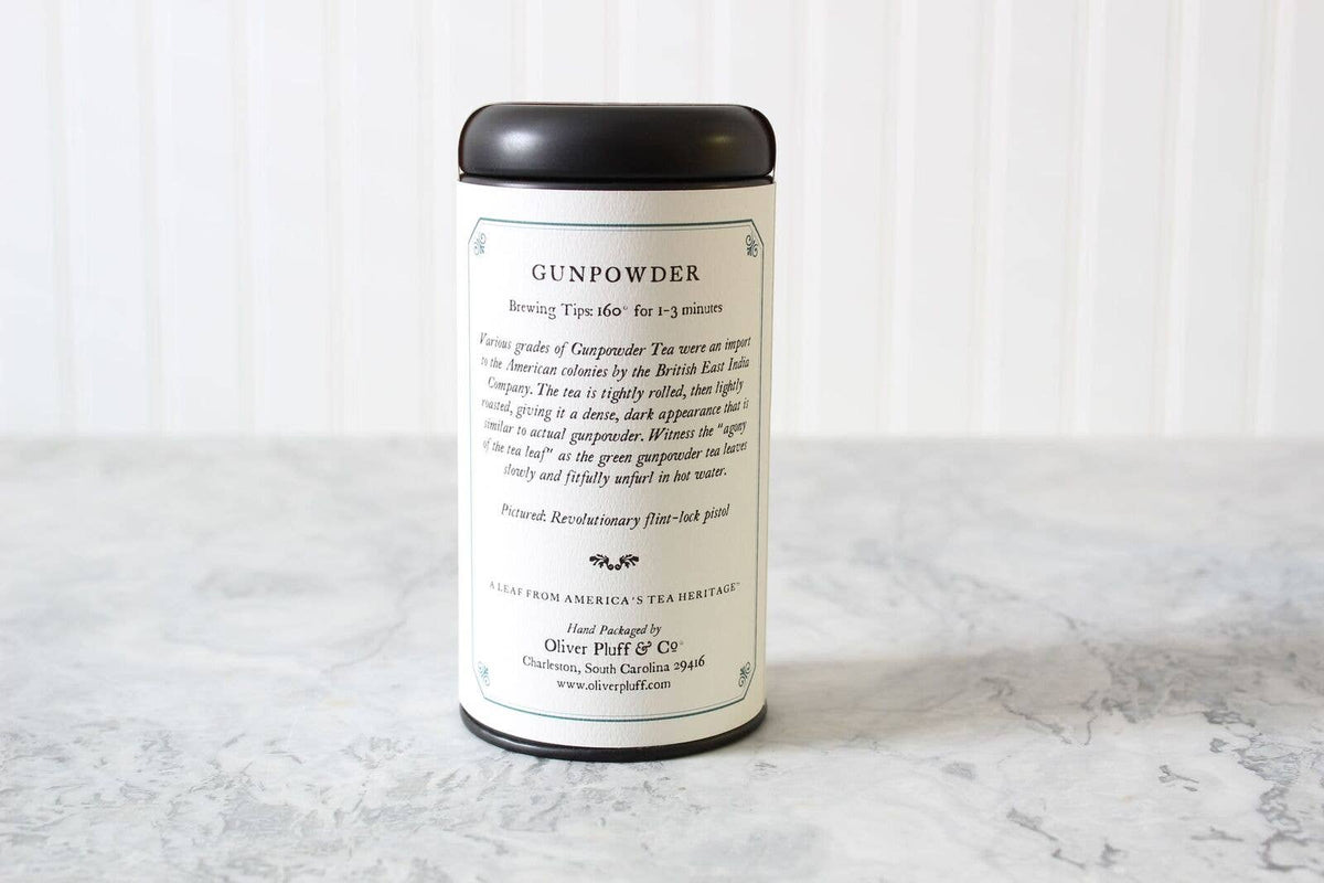 Gunpowder -  20 Green Tea Teabags in Signature Tea Tin
