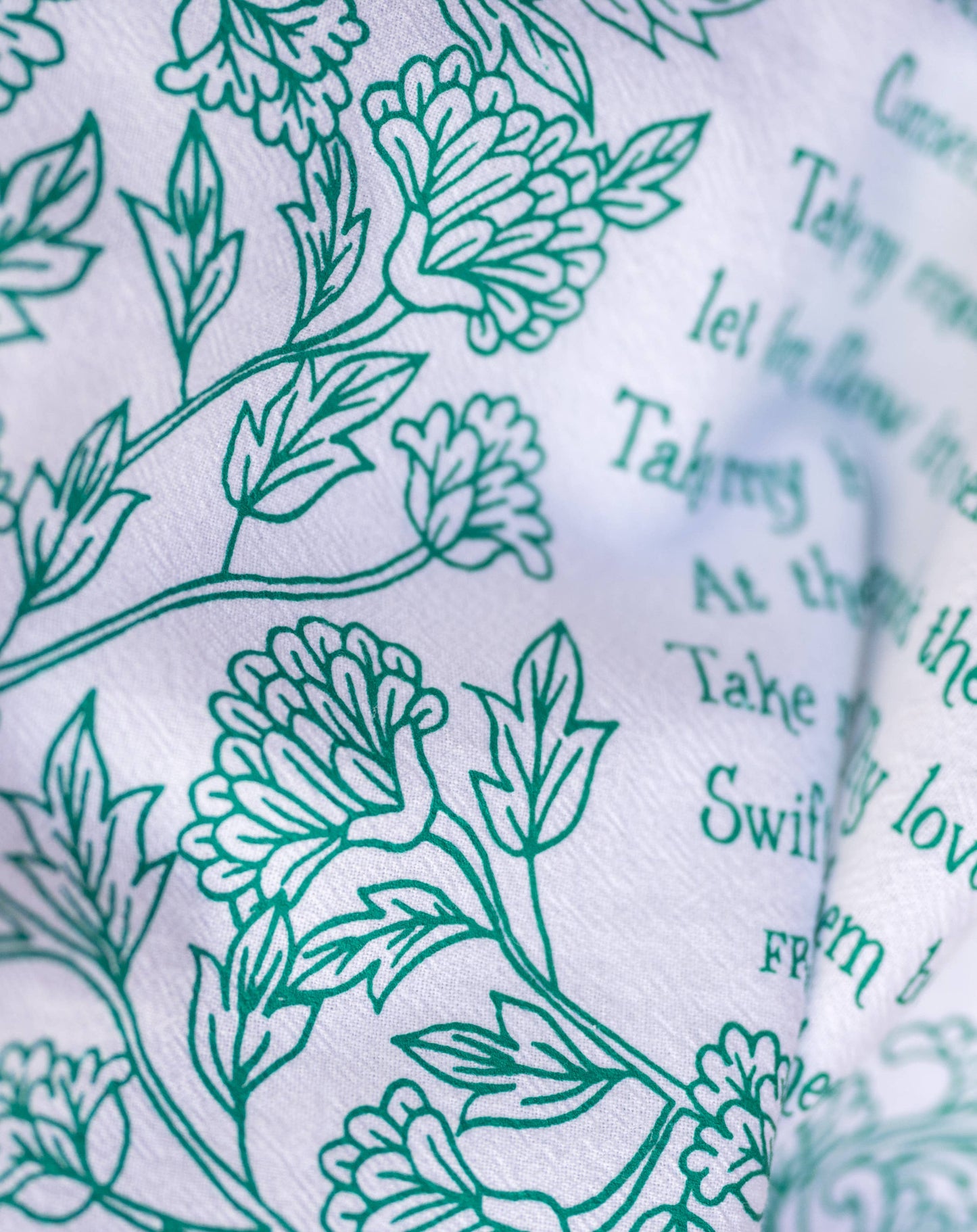 Take My Life and Let It Be Hymn Tea Towel — 24" x 20"