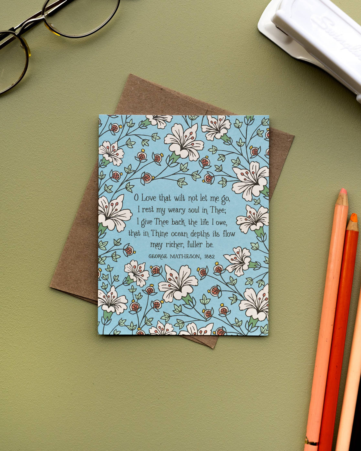 6 Hymn Greeting Cards — Crosby