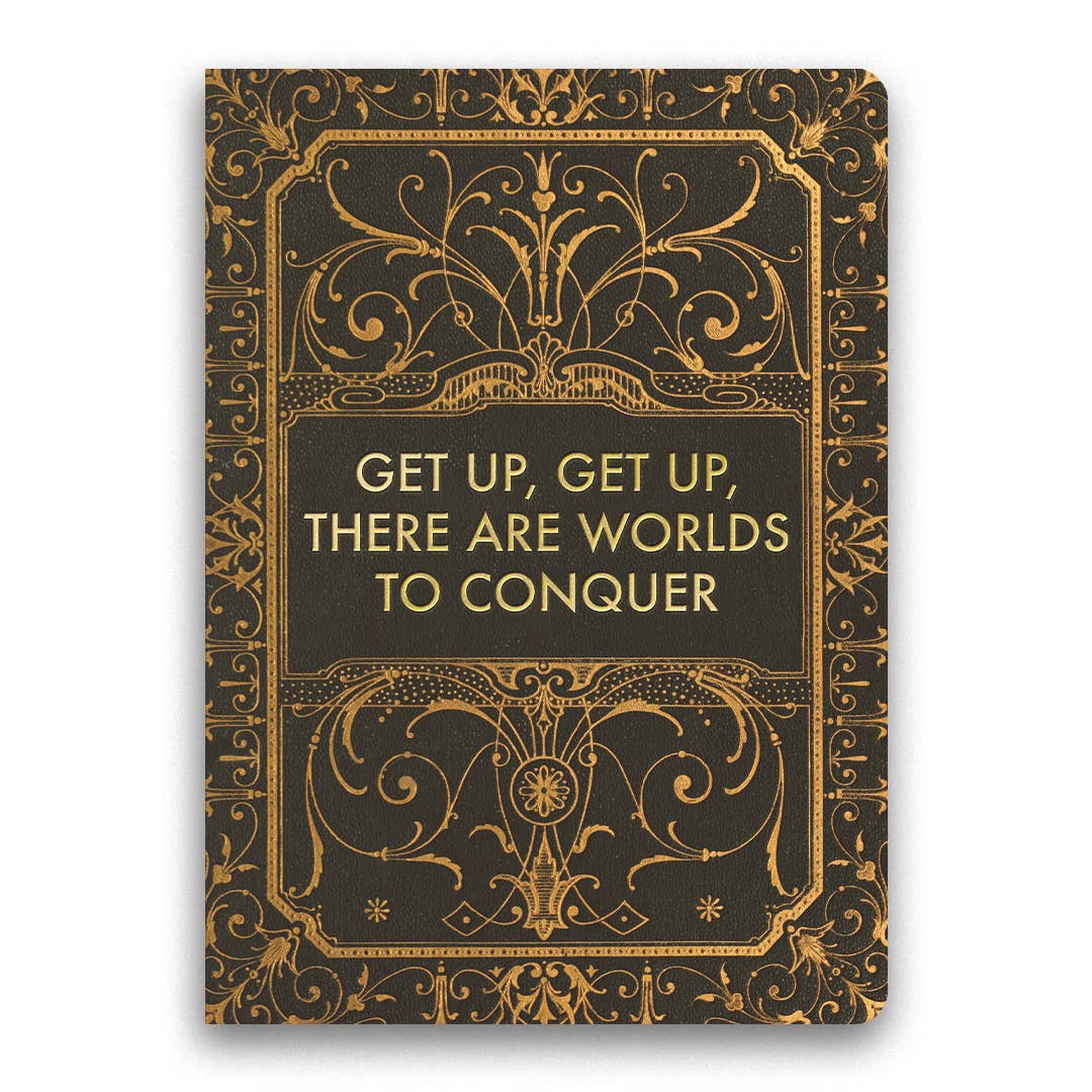 MM X V.E. Schwab - Worlds to Conquer Journal - Medium