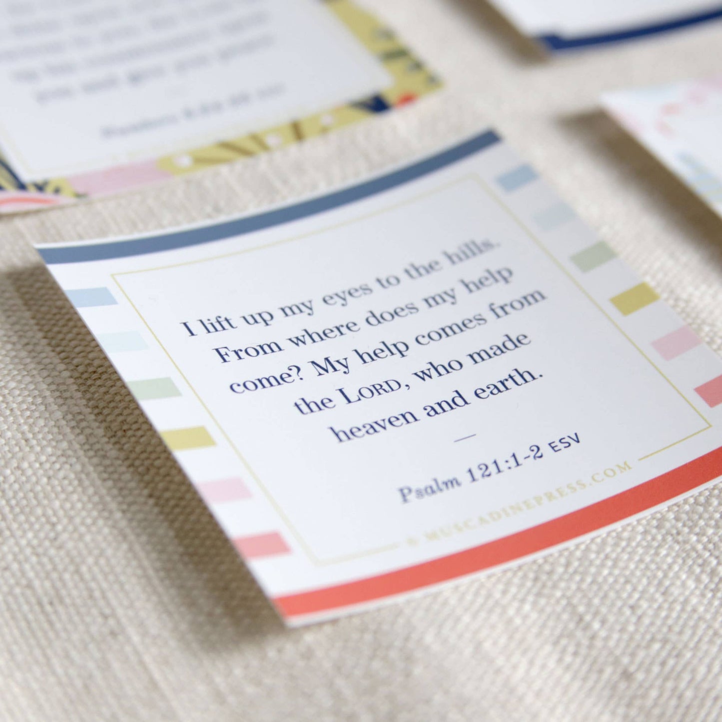 Scripture Mirror Cling, Help from the Lord