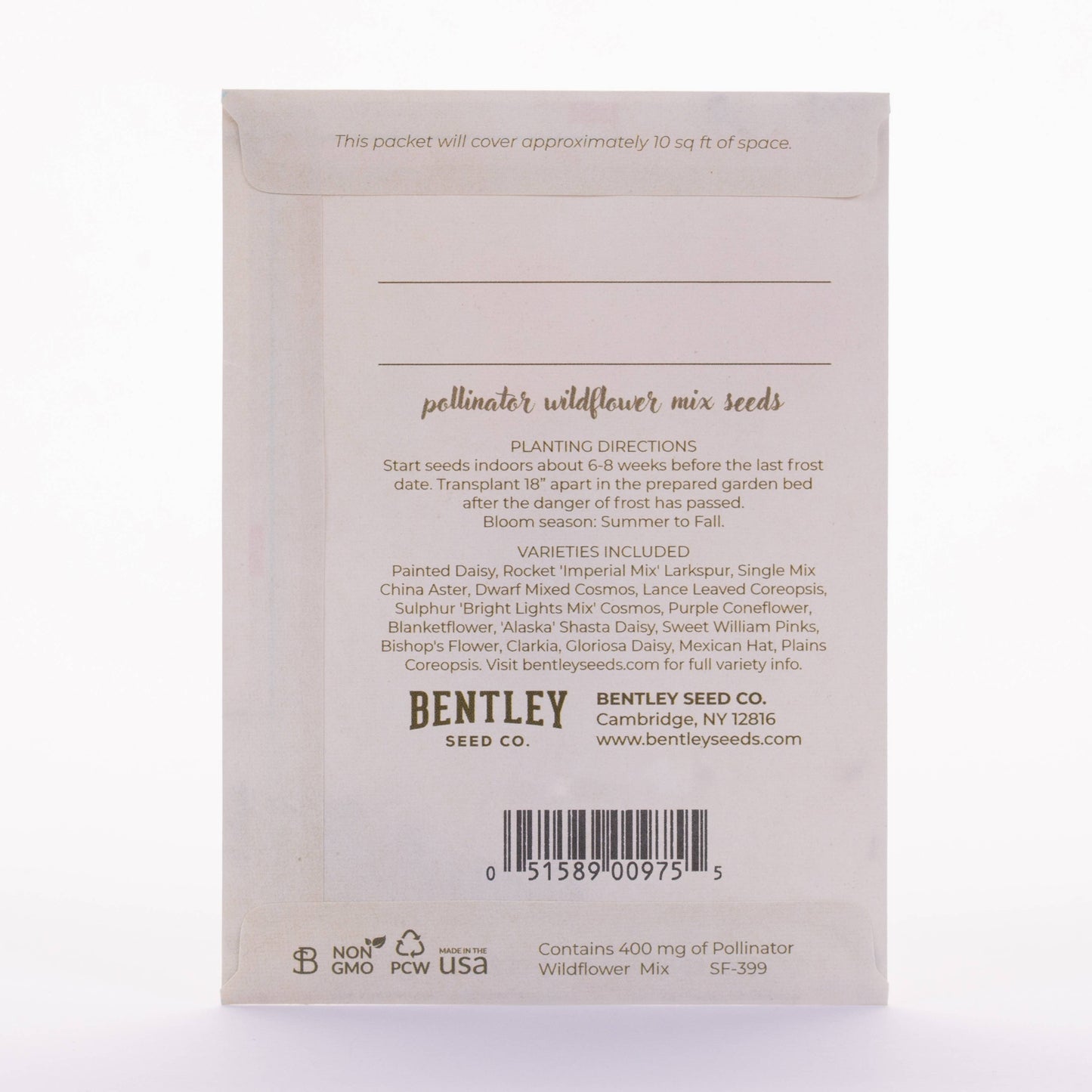 Faith Hope Love - Pollinator Wildflower Mix Seed Packets