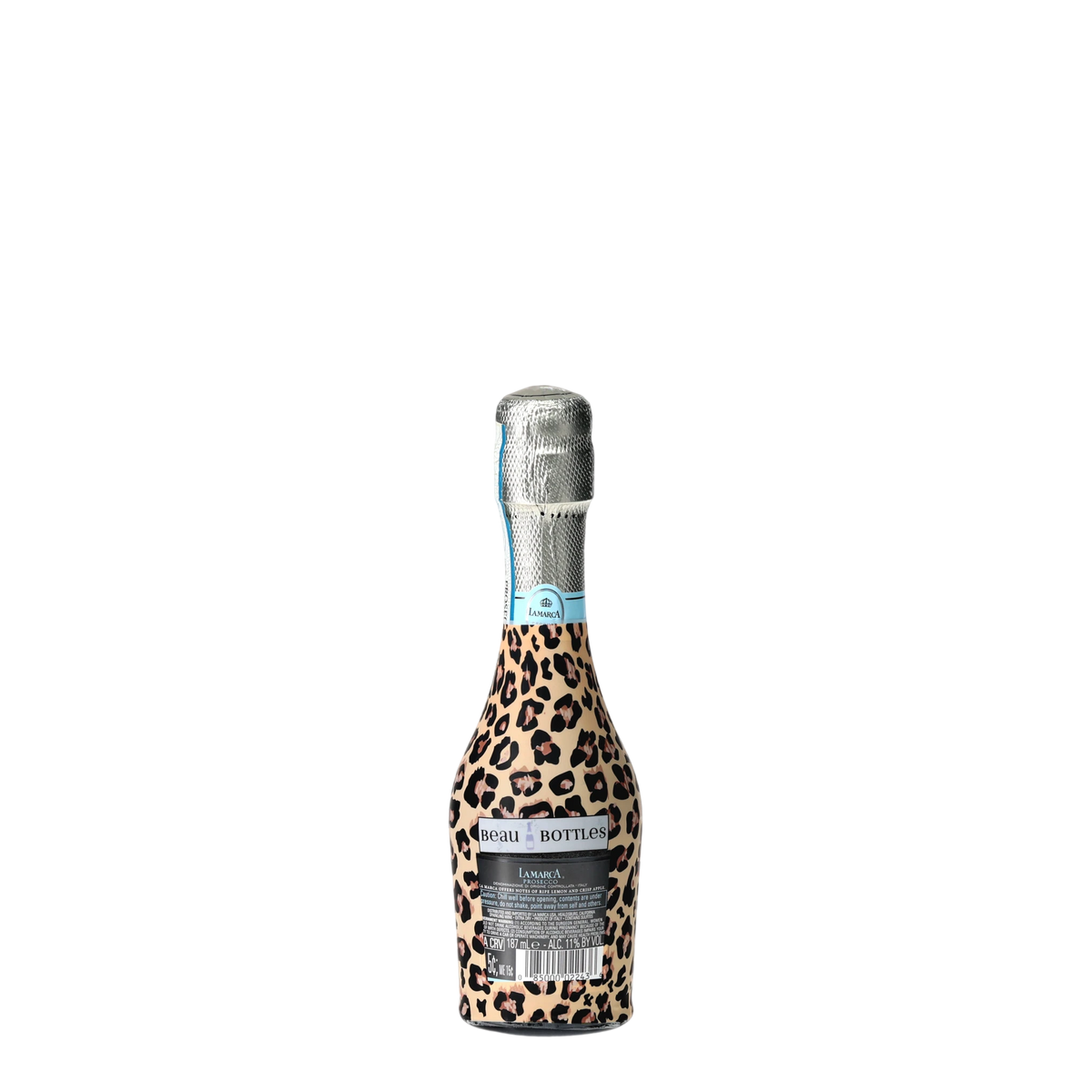 Tan Leopard Mini Prosecco Wraps