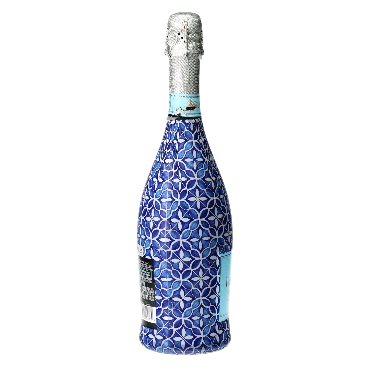 Andalusian Tile Prosecco Bottle Wrap