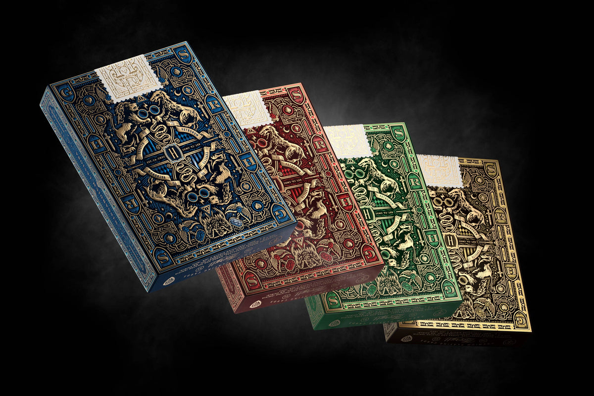 Harry Potter Playing Cards: Blue (Ravenclaw)
