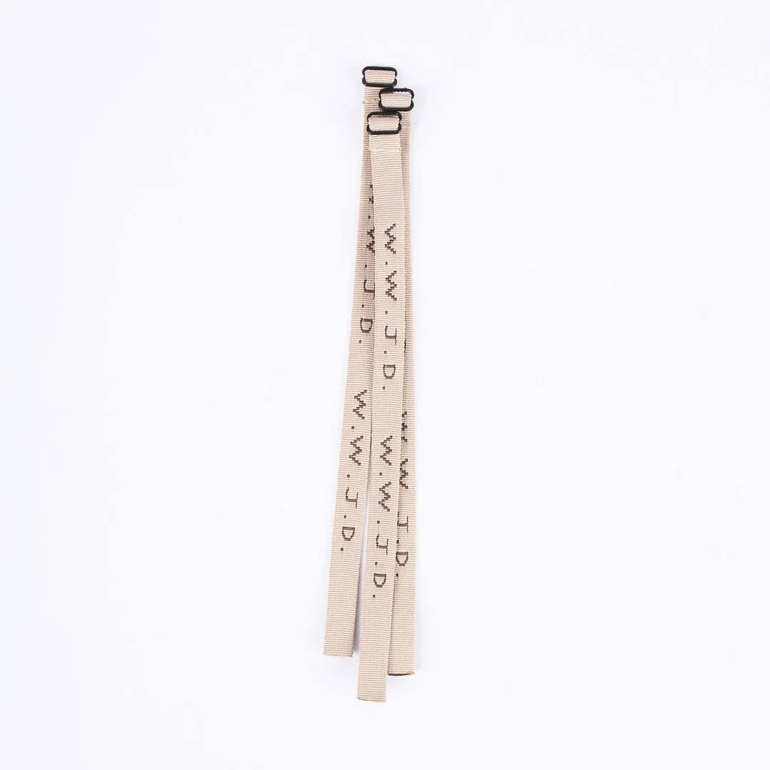 WWJD Bracelet - Tan - Pk25