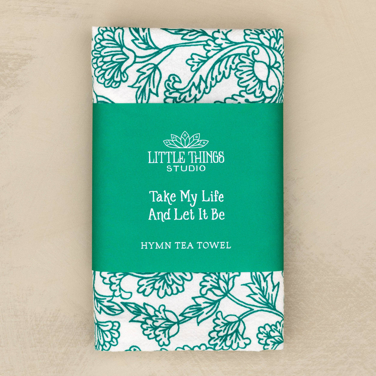 Take My Life and Let It Be Hymn Tea Towel